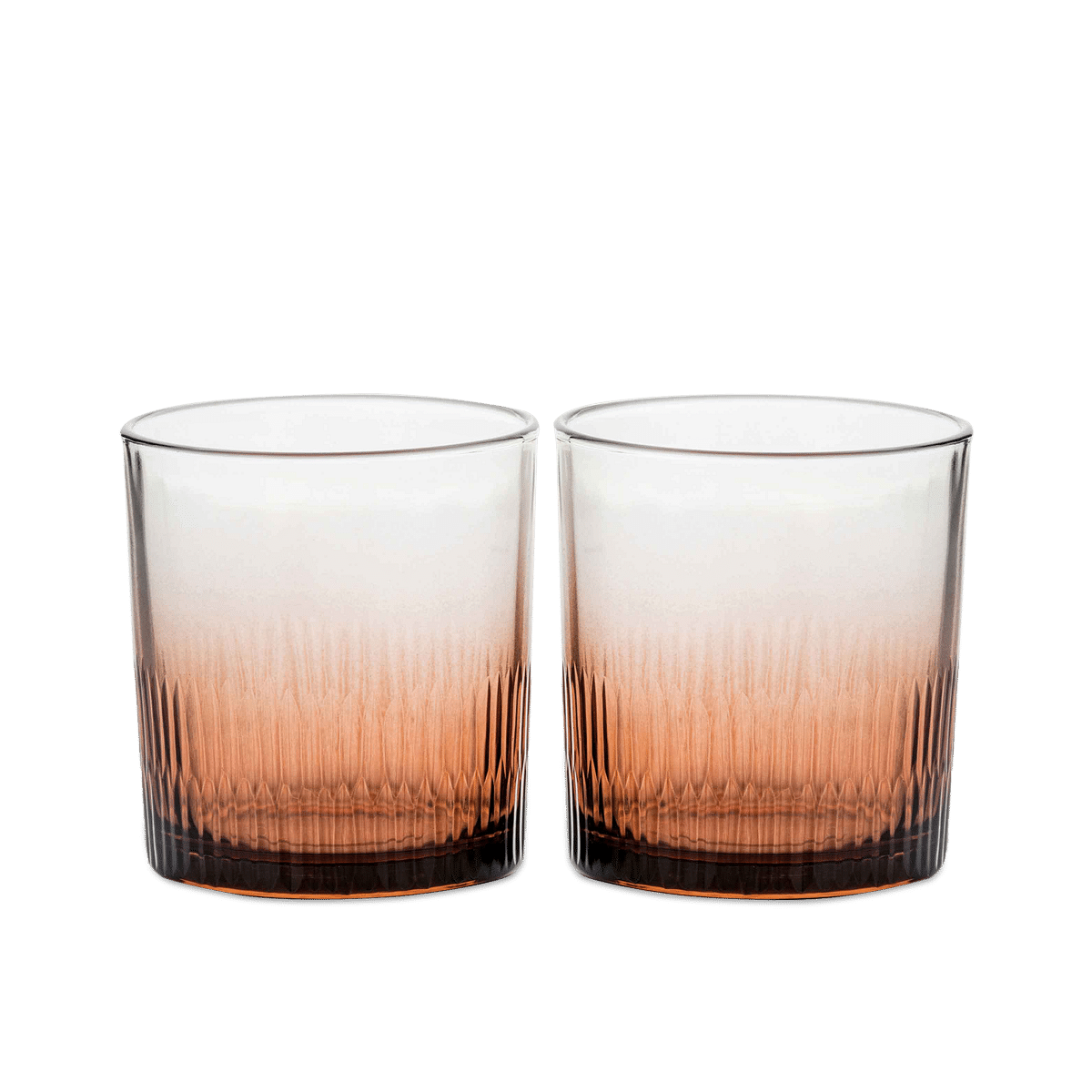 AUBURN CHOCOLATE BROWN VOTIVE SET OF 2