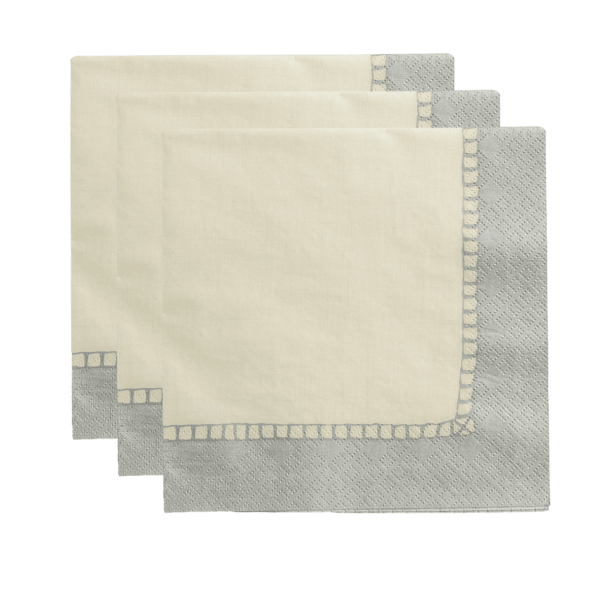 Linen Border Lunch Napkin