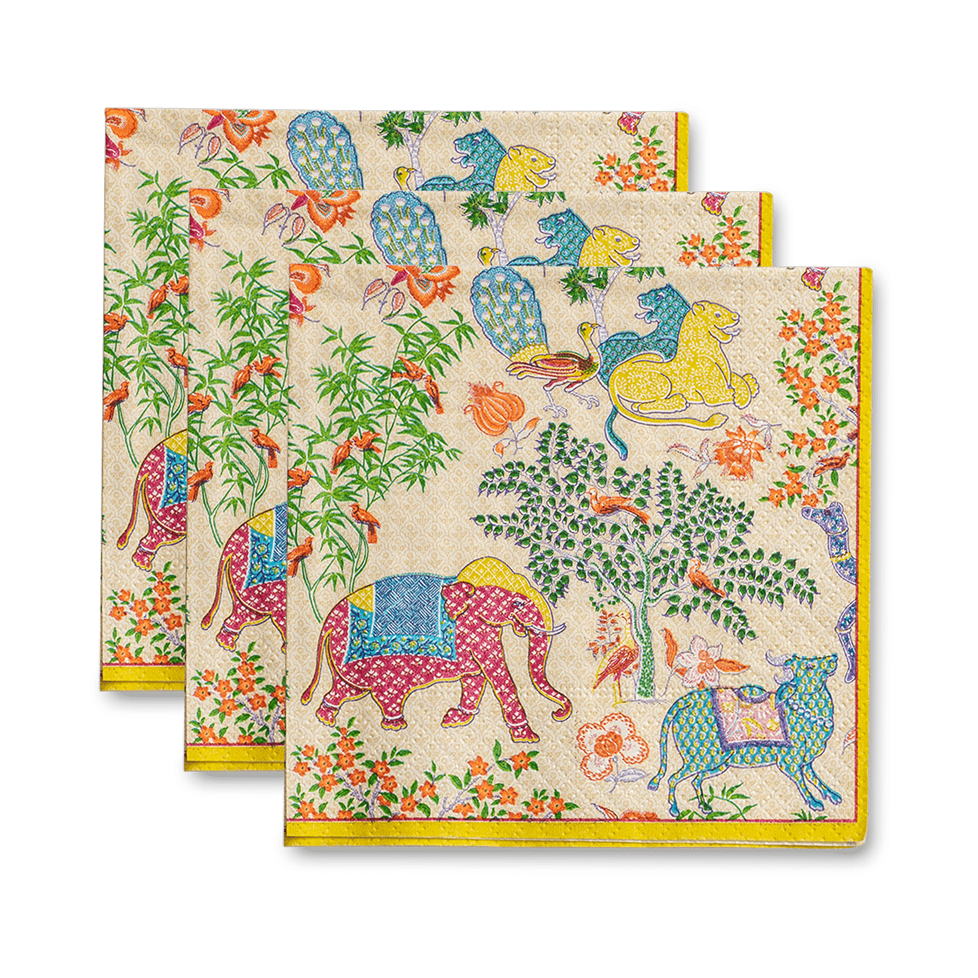 Les Jardins De Mysore Lunch Napkin