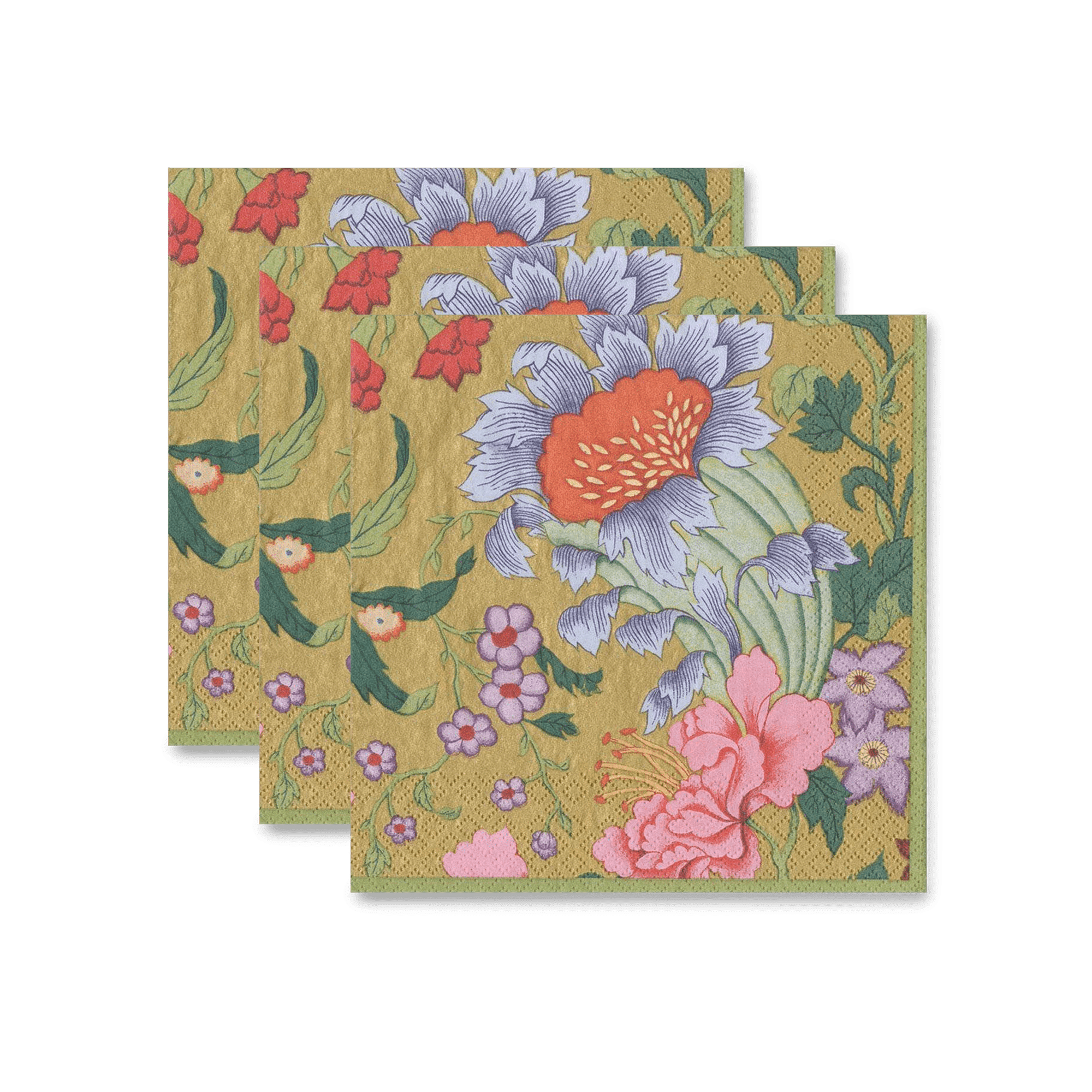 Chinese Silk Lunch Napkin