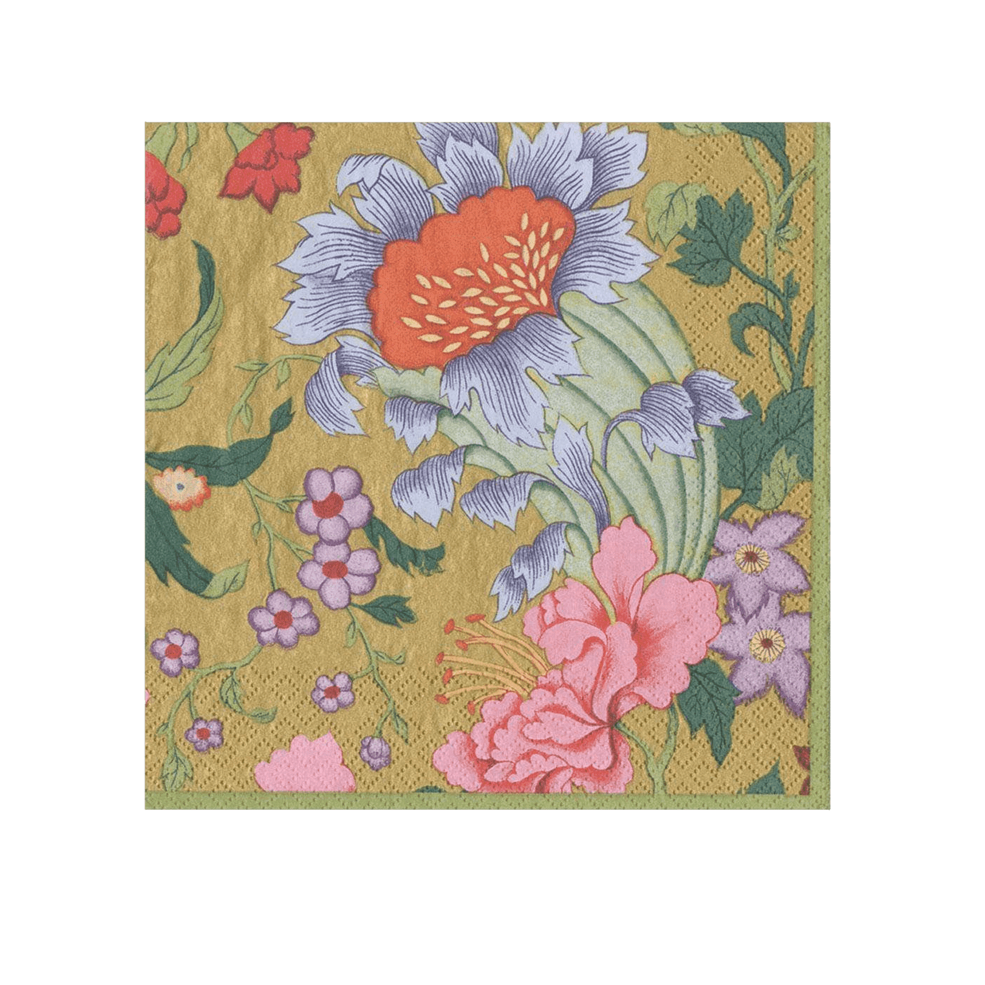 Chinese Silk Lunch Napkin