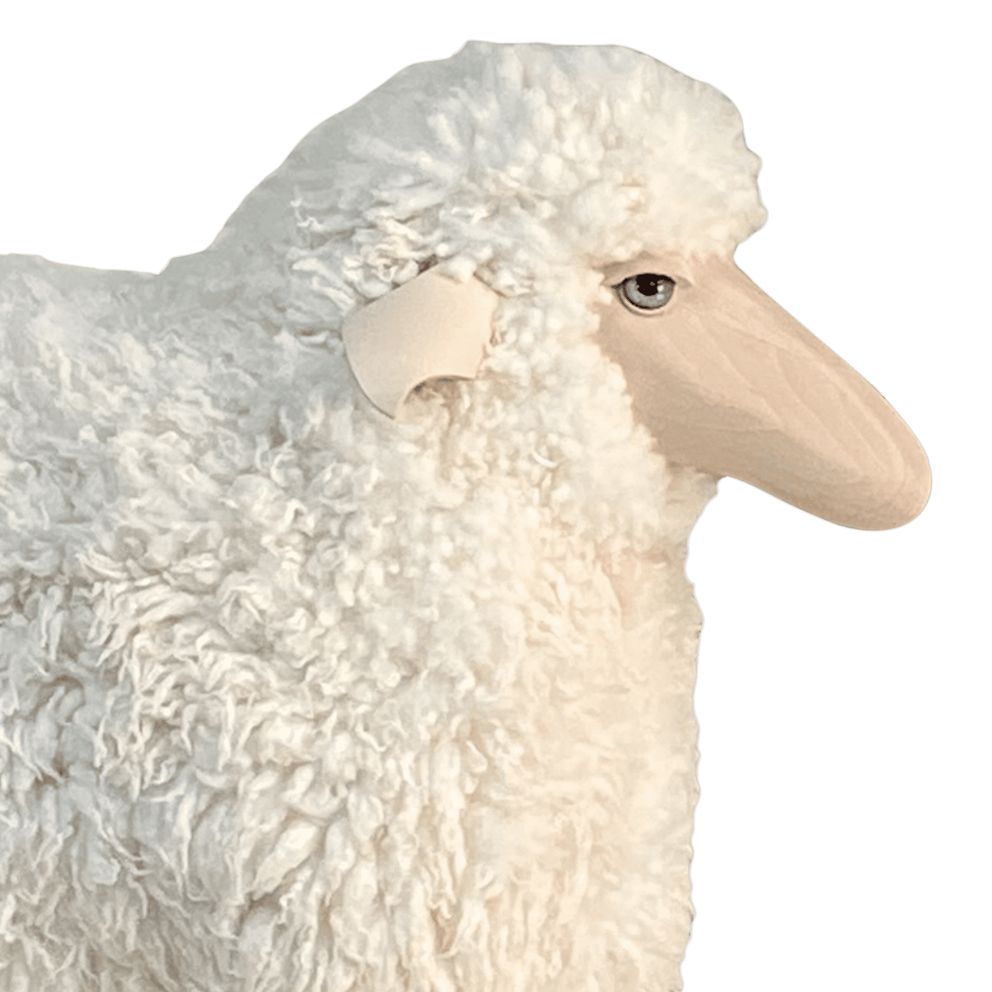 La Chevre Sheep Sculpture