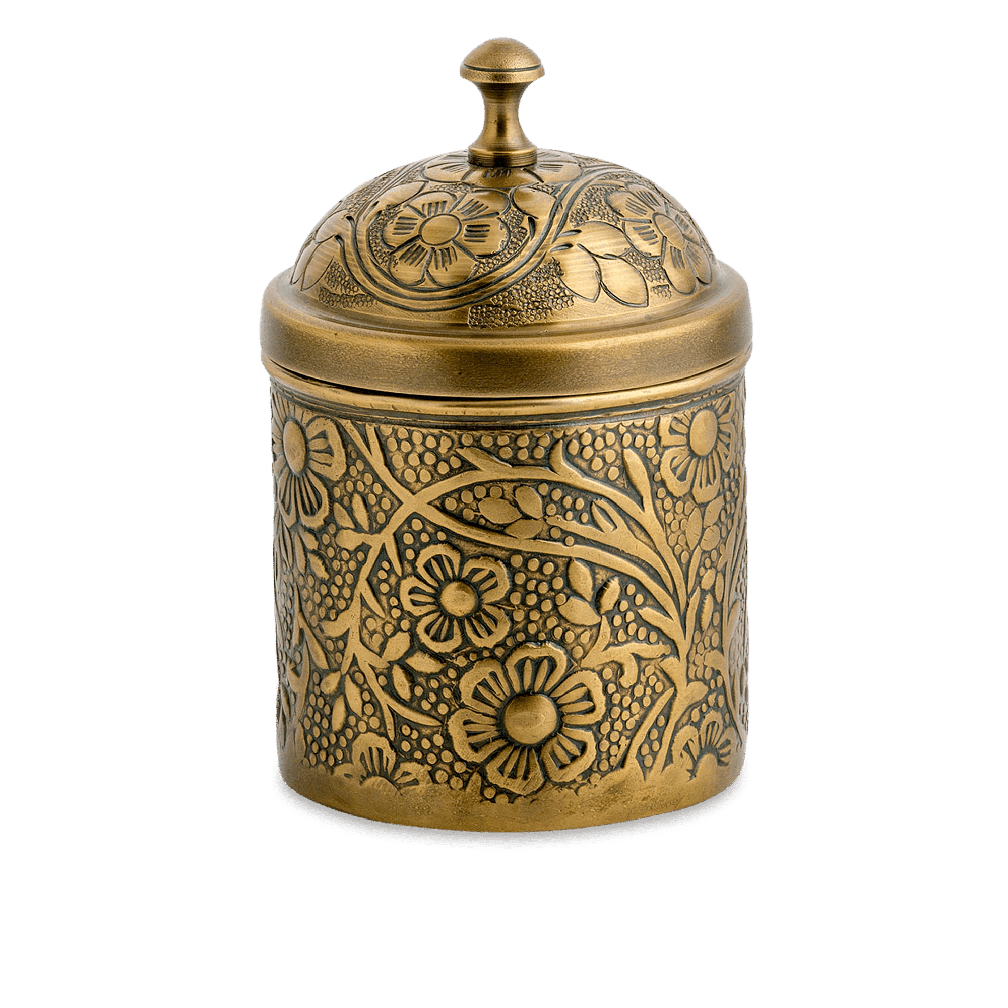 Vintage Antique Gold Box