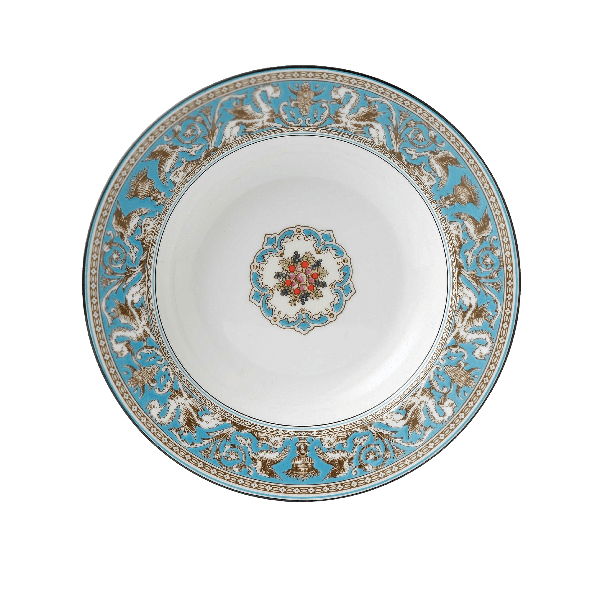 Florentine Turquoise Plate 