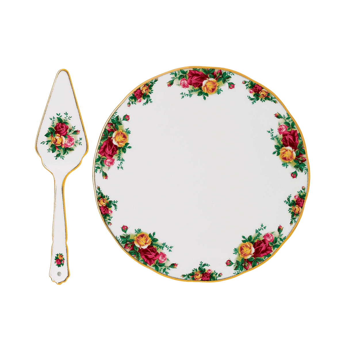 Old Country Roses Cake Stand
