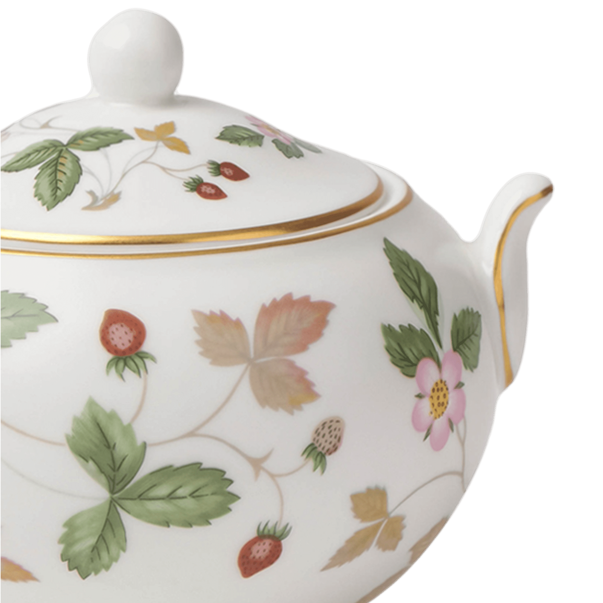 Wild Strawberry Sugar Pot