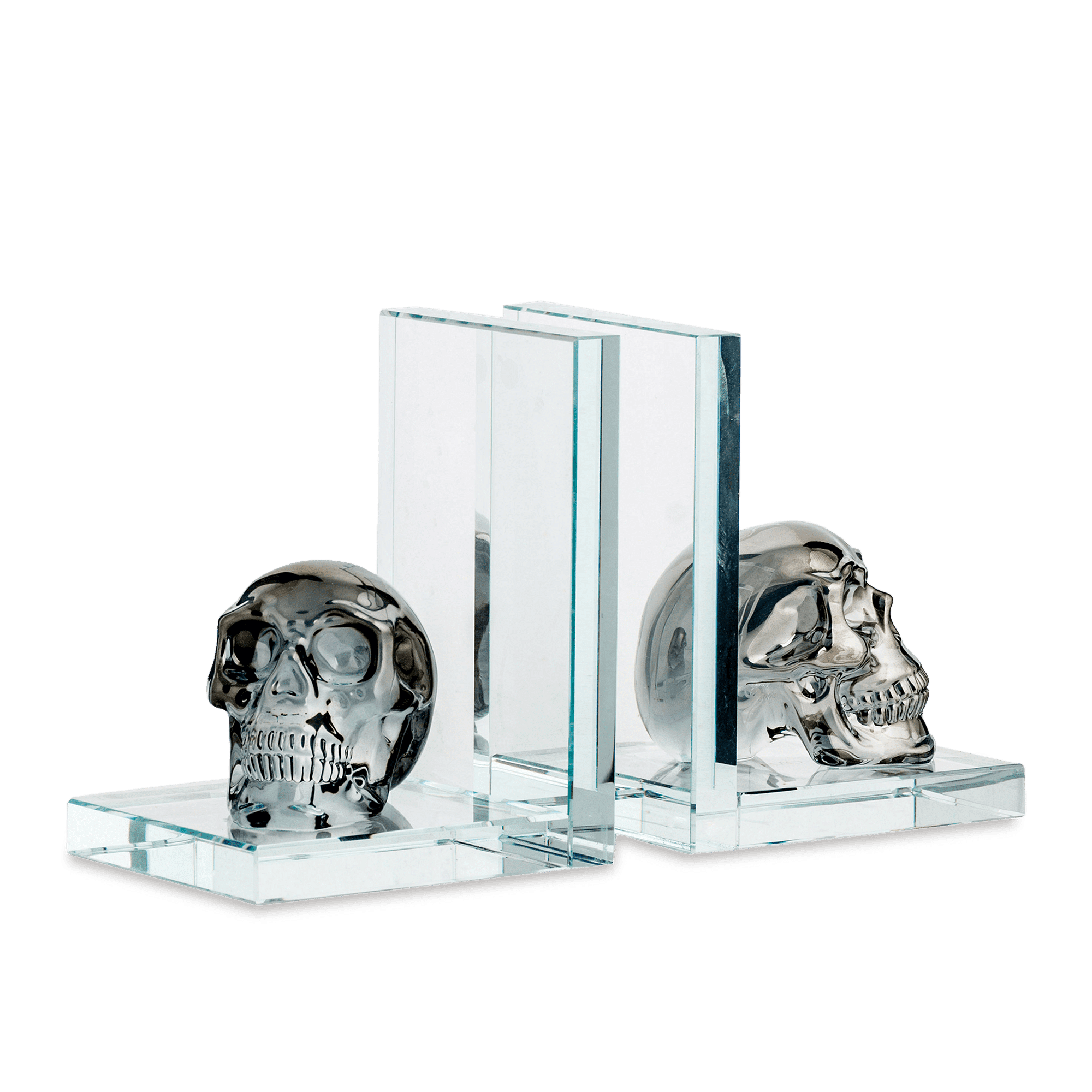 Lohany Silver Bookend