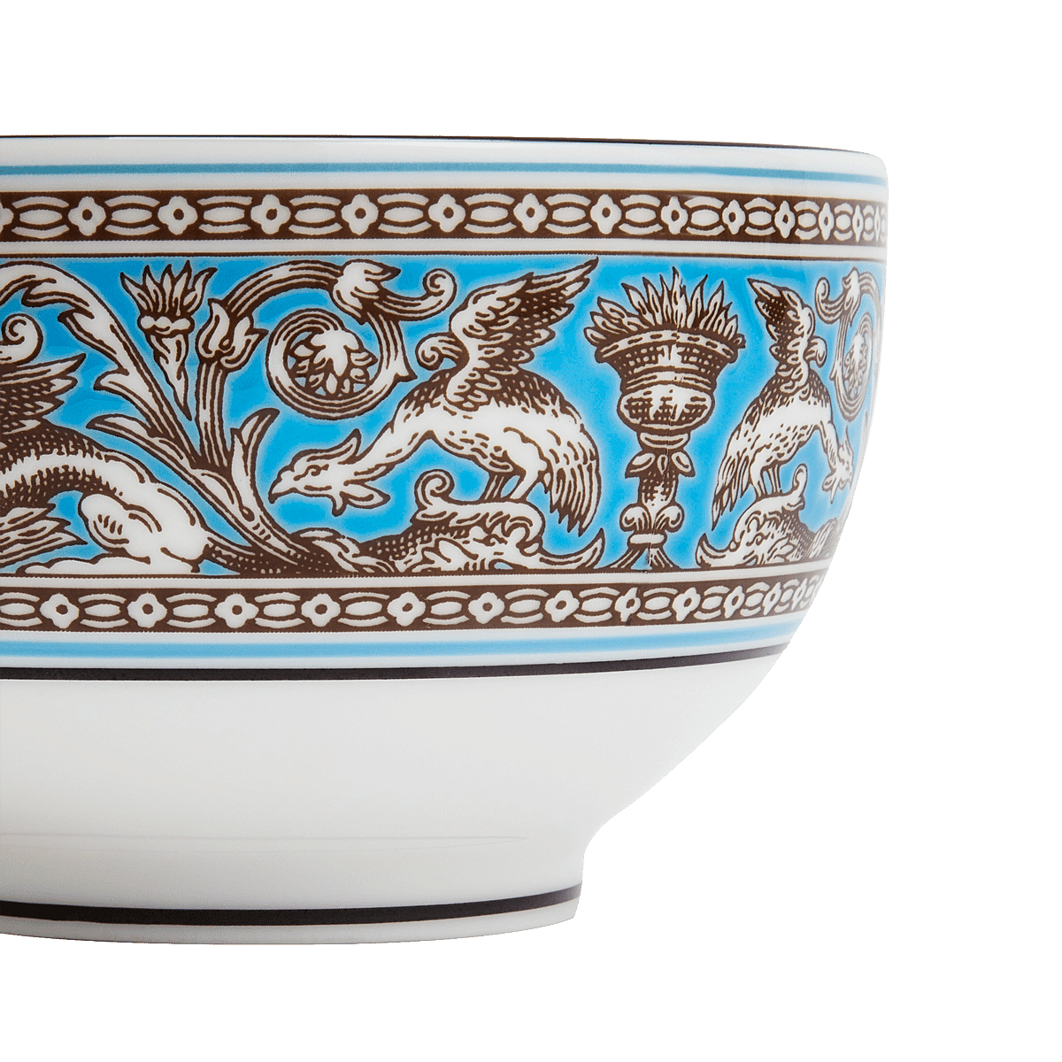 Florentine Turquoise  Rice Bowl 