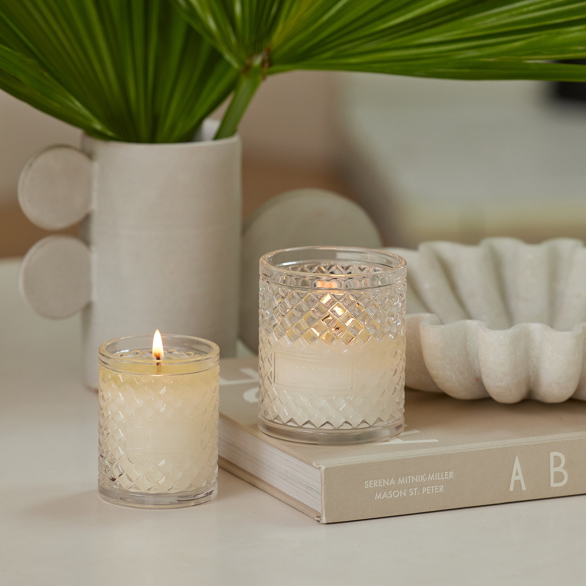 Mediterranean Jasmine Scented Candle 200 Gm