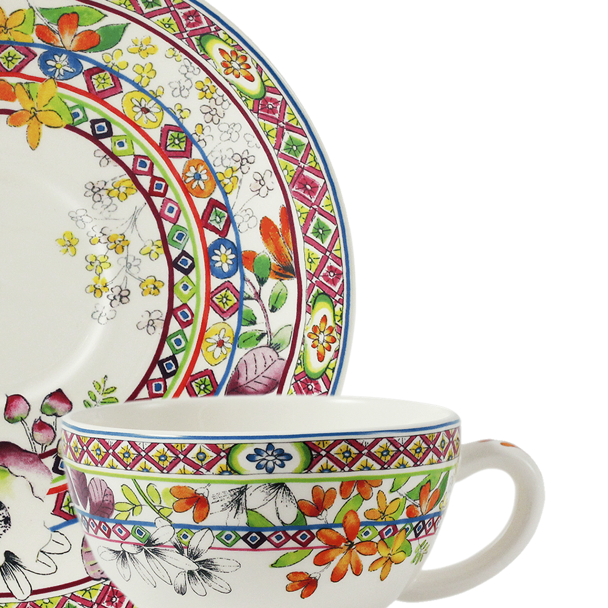 Bagatelle Breakfast Cup & Saucer