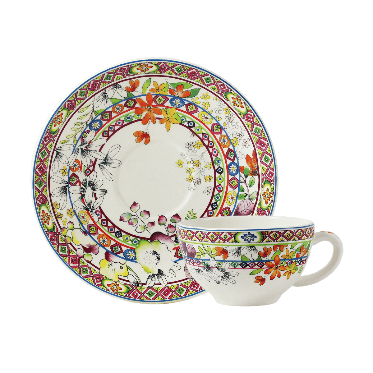 Bagatelle Breakfast Cup & Saucer