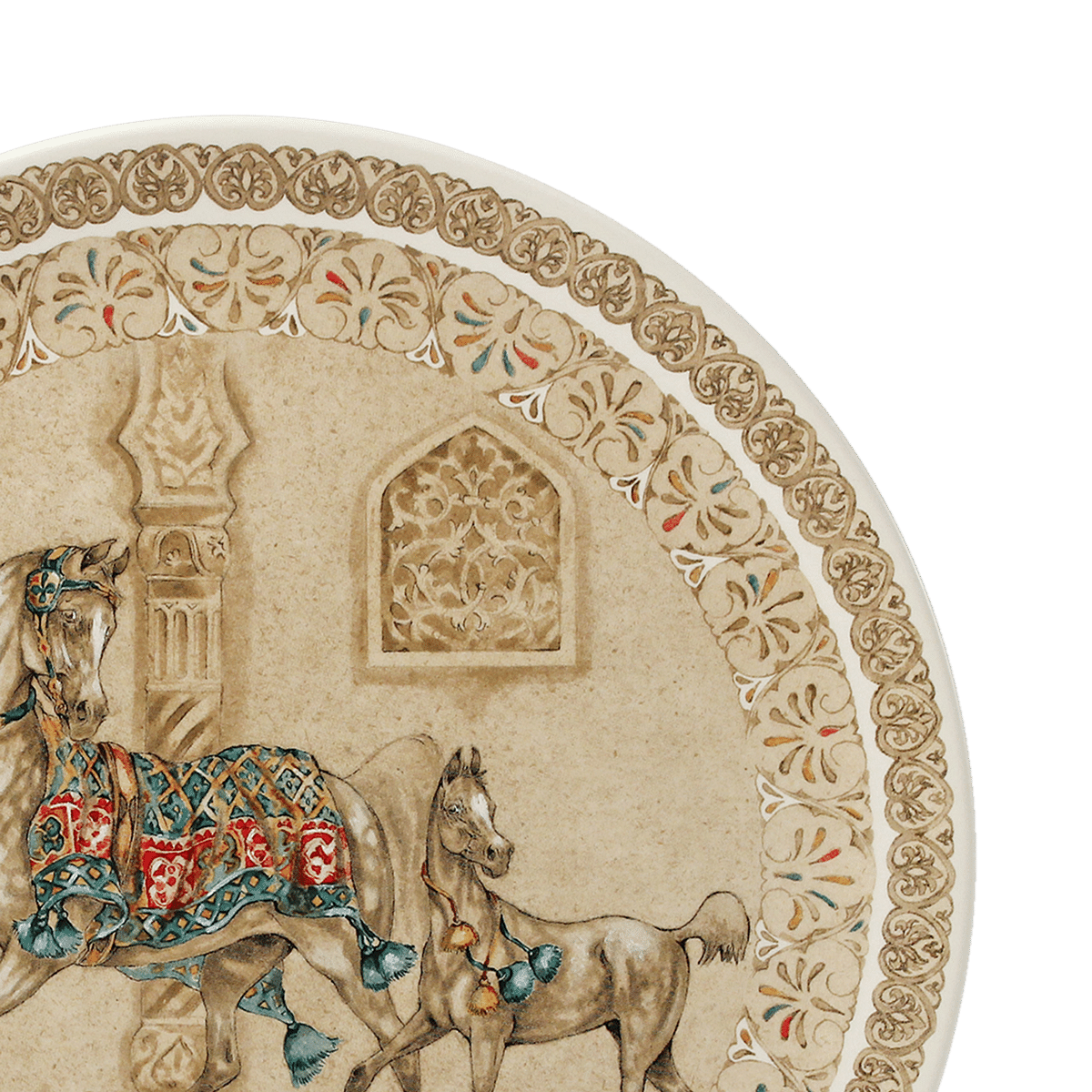 Chevaux Du Vent Cake Platter