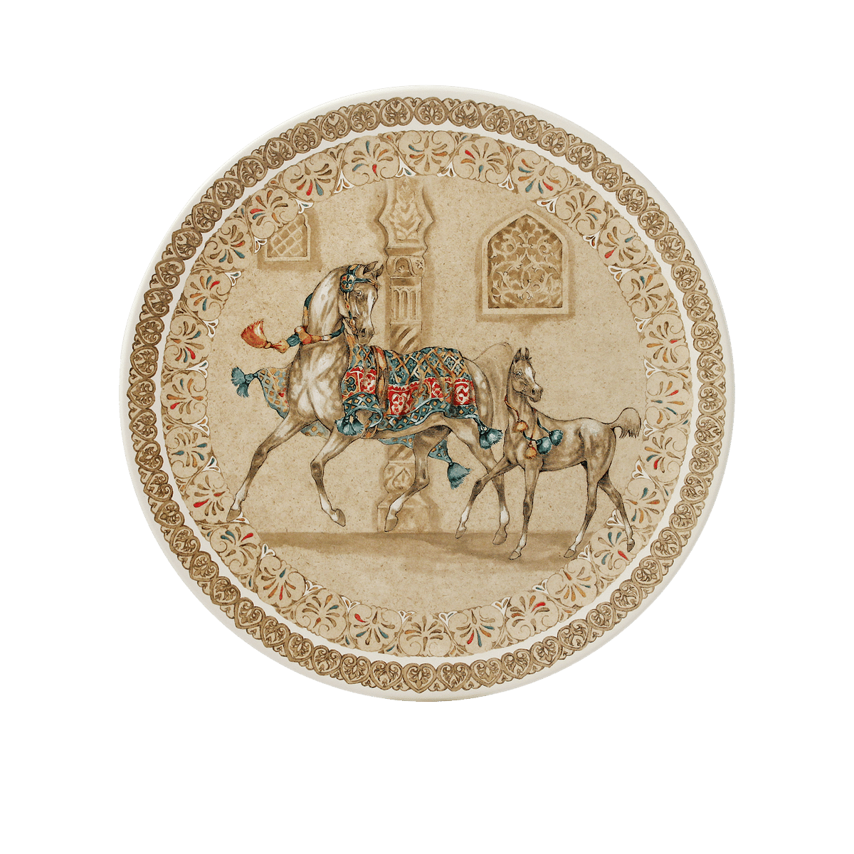 Chevaux Du Vent Cake Platter