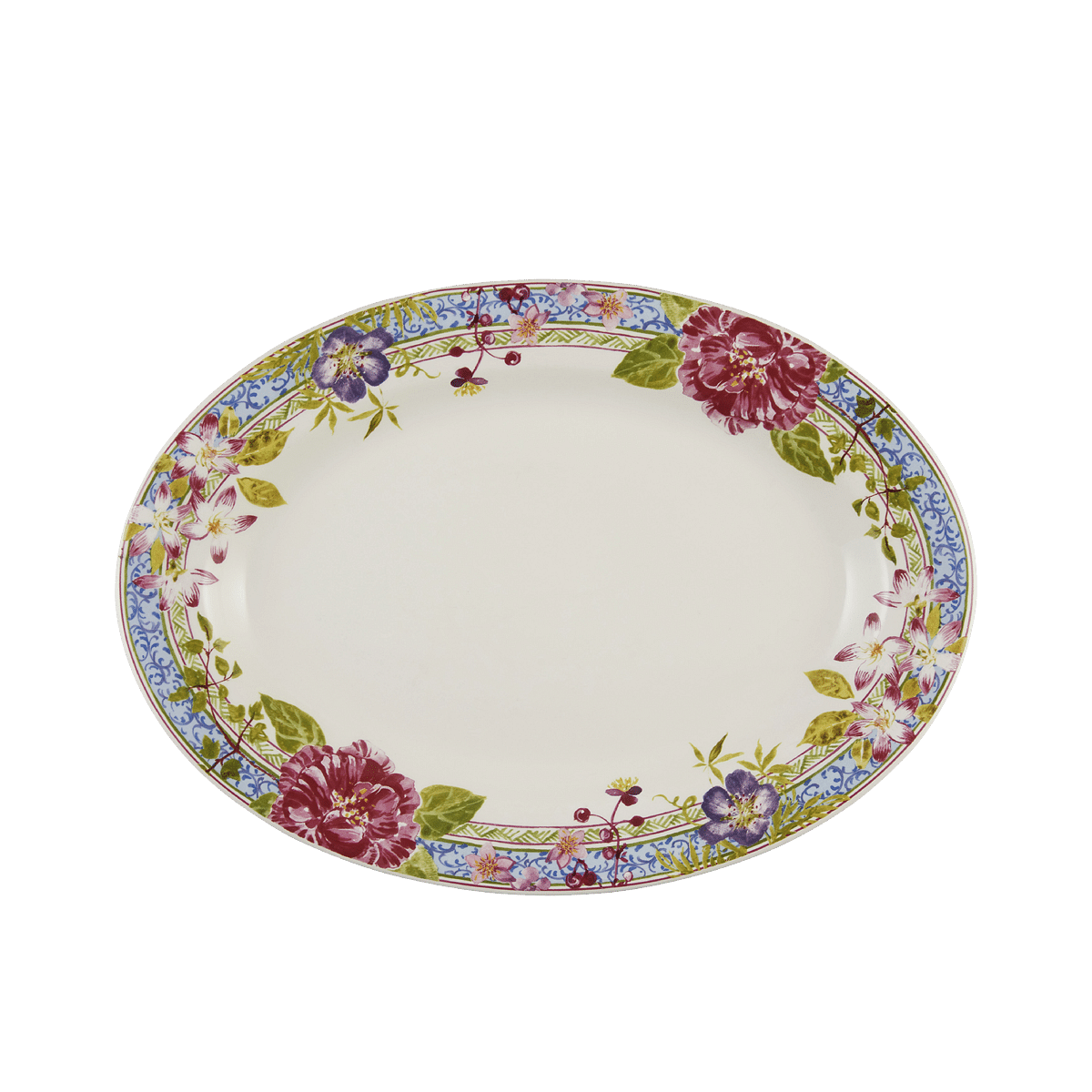 Millefleurs Oval Platter