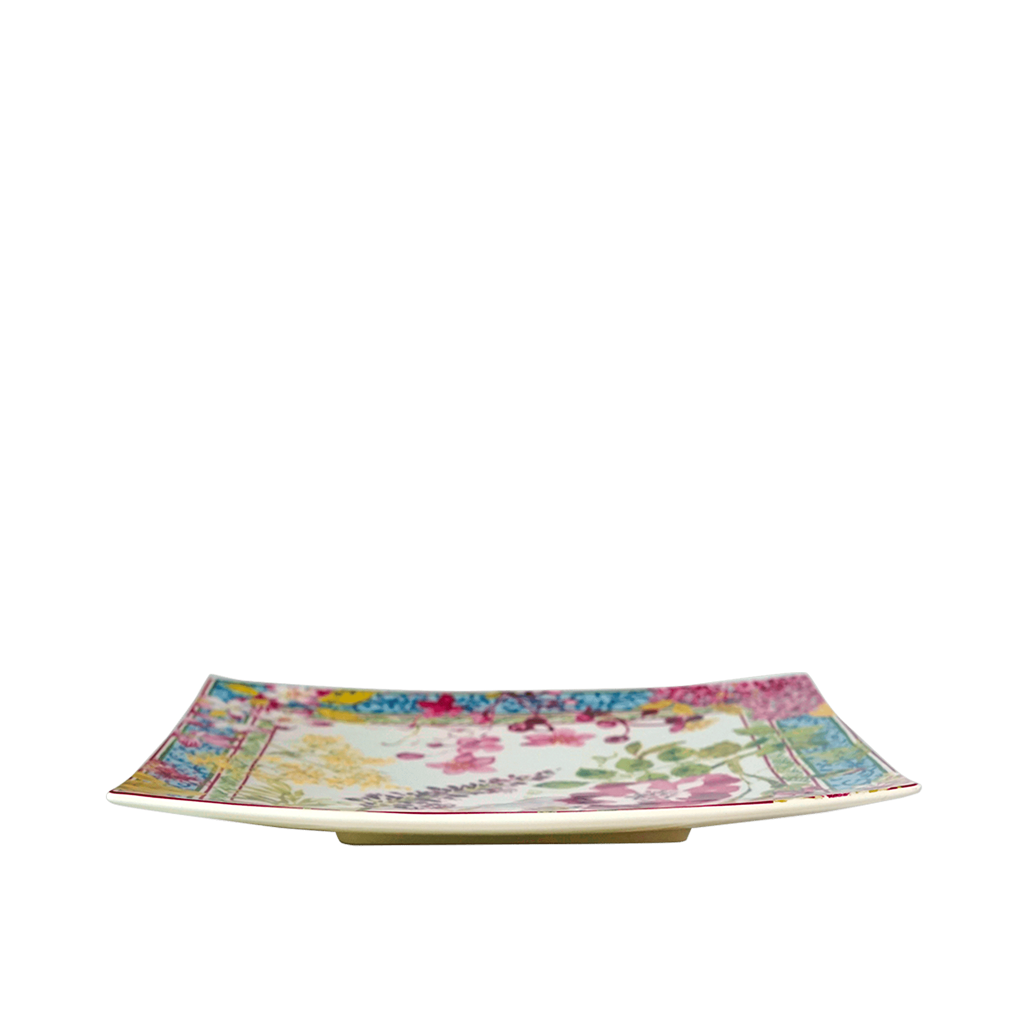 Millefleurs Square Plate