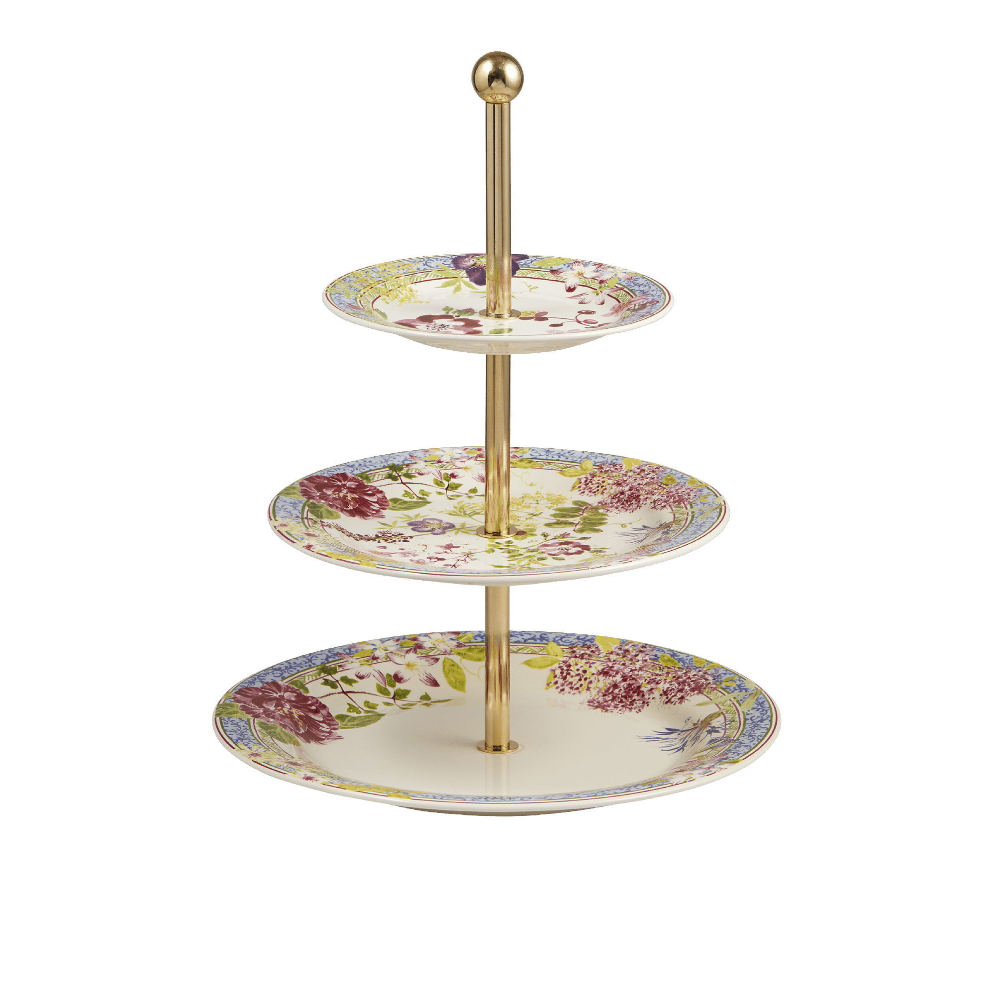 Millefleurs 3 Tier Cake Stand