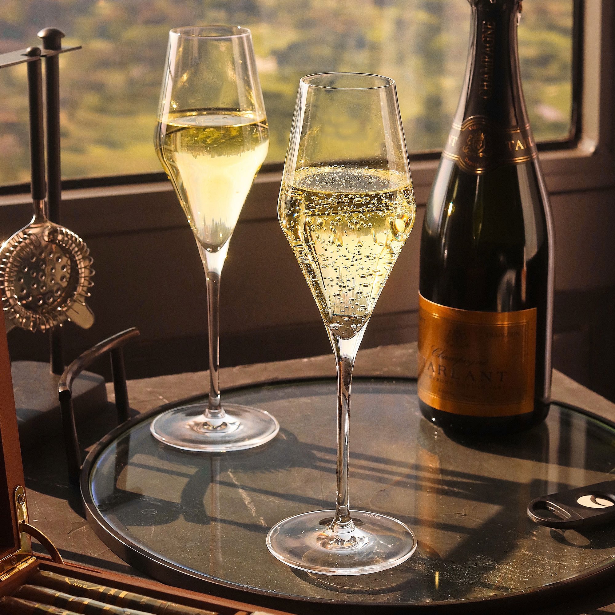 Quatrophil Champagne Flute
