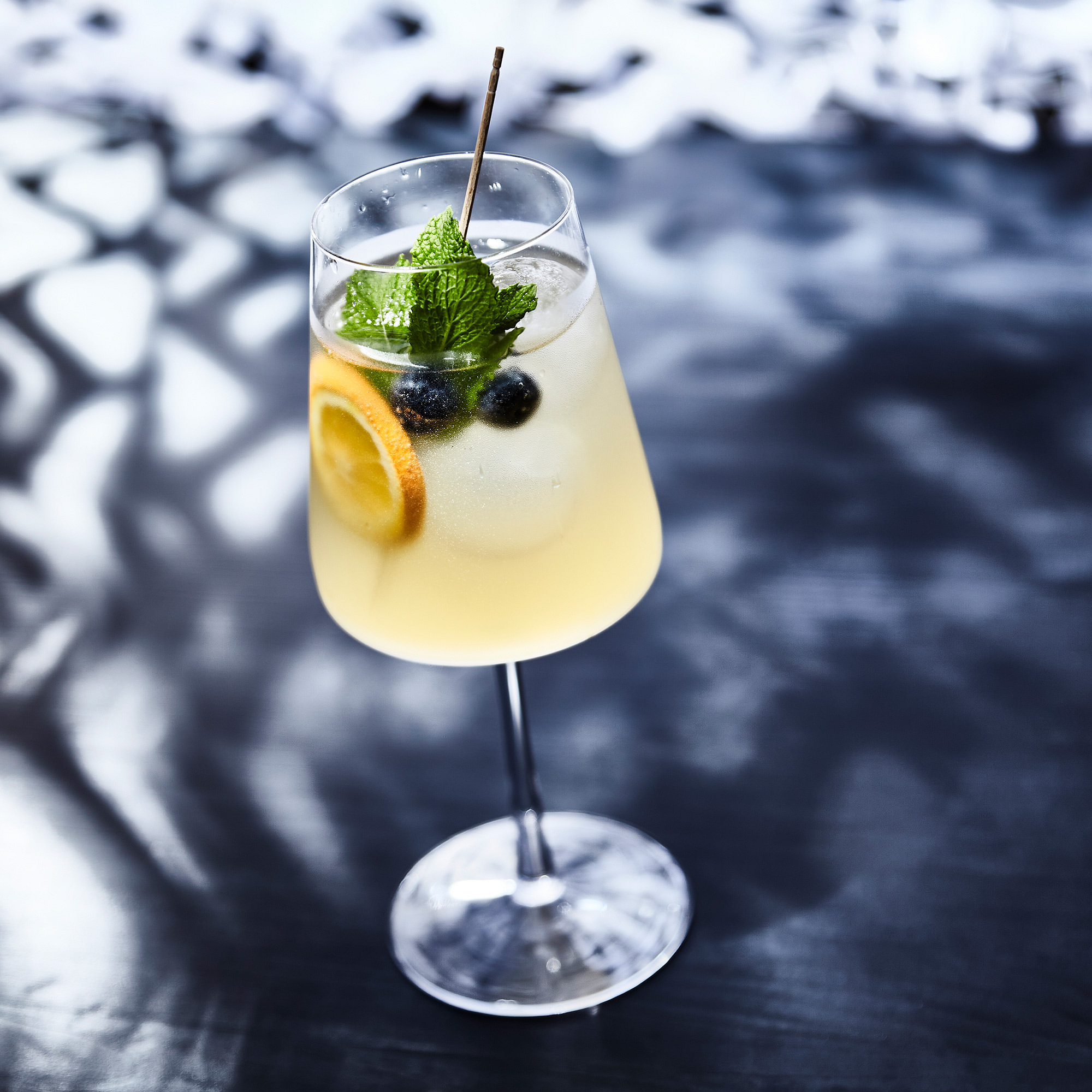 Power White Wine Glass