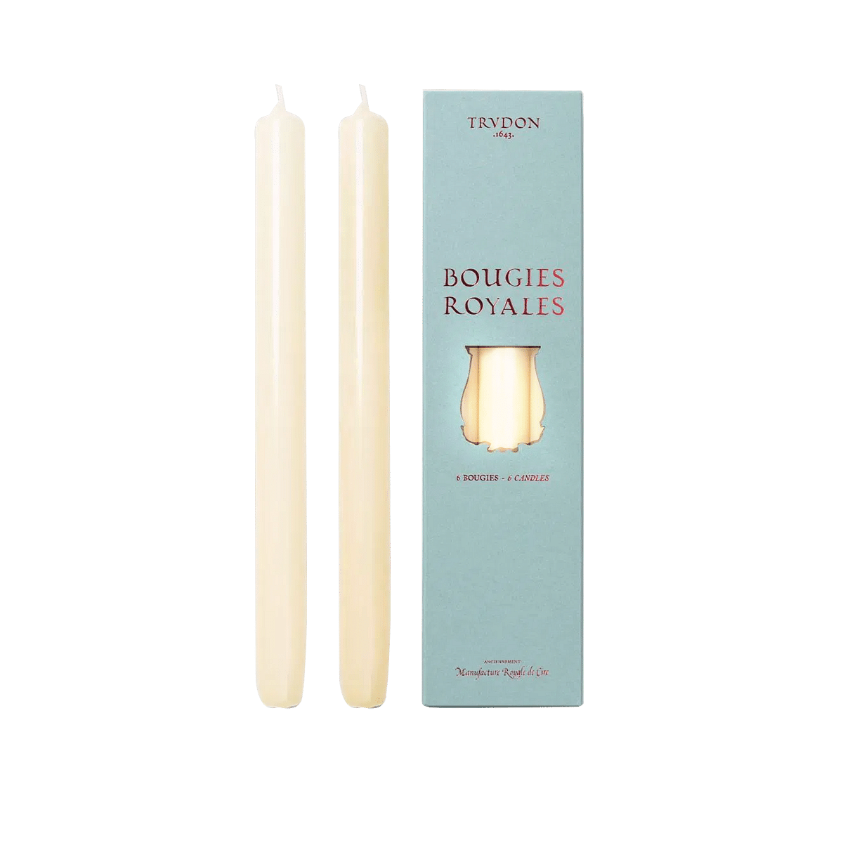 Stone Madeleine S/6 Taper Candles