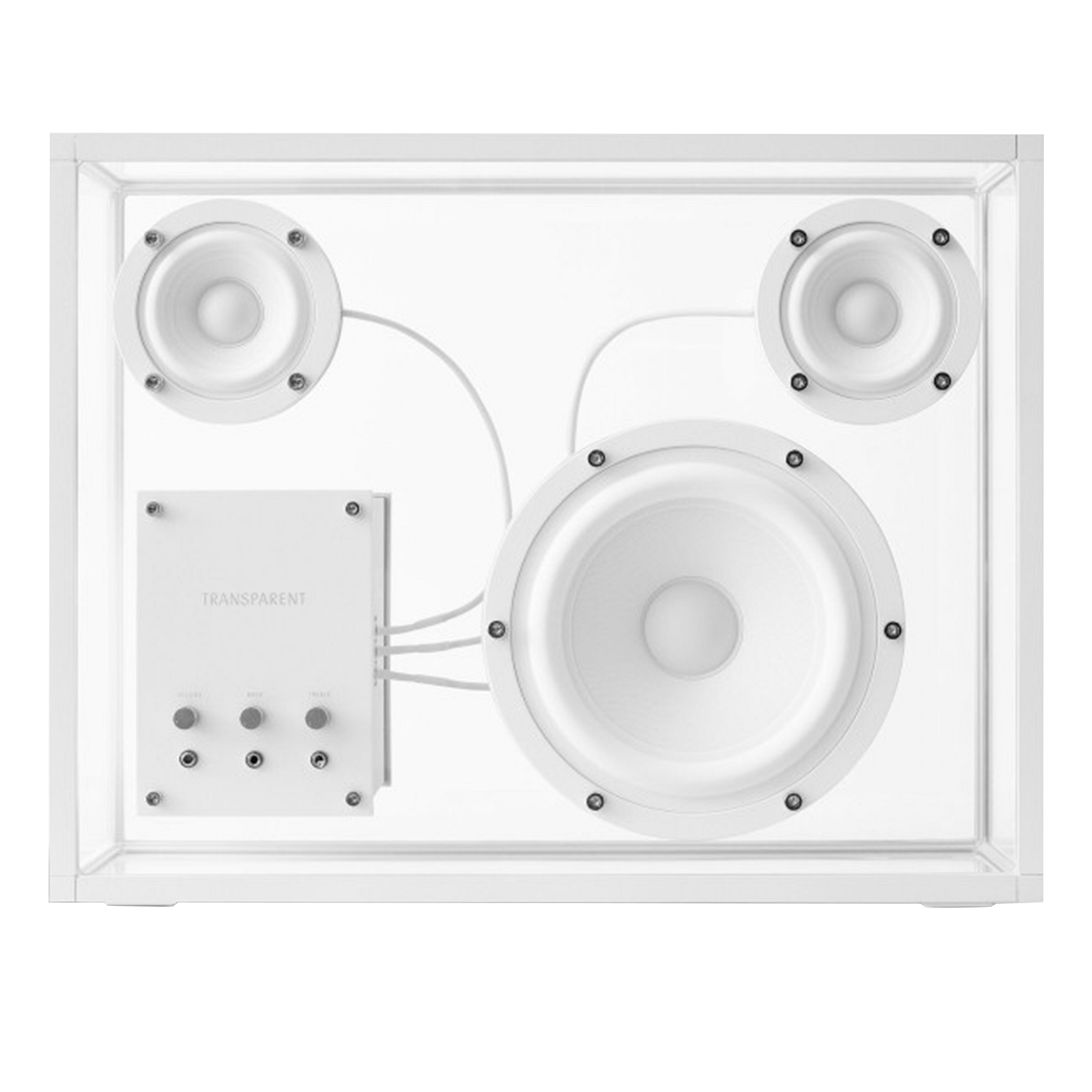 Transparent White Speaker 13
