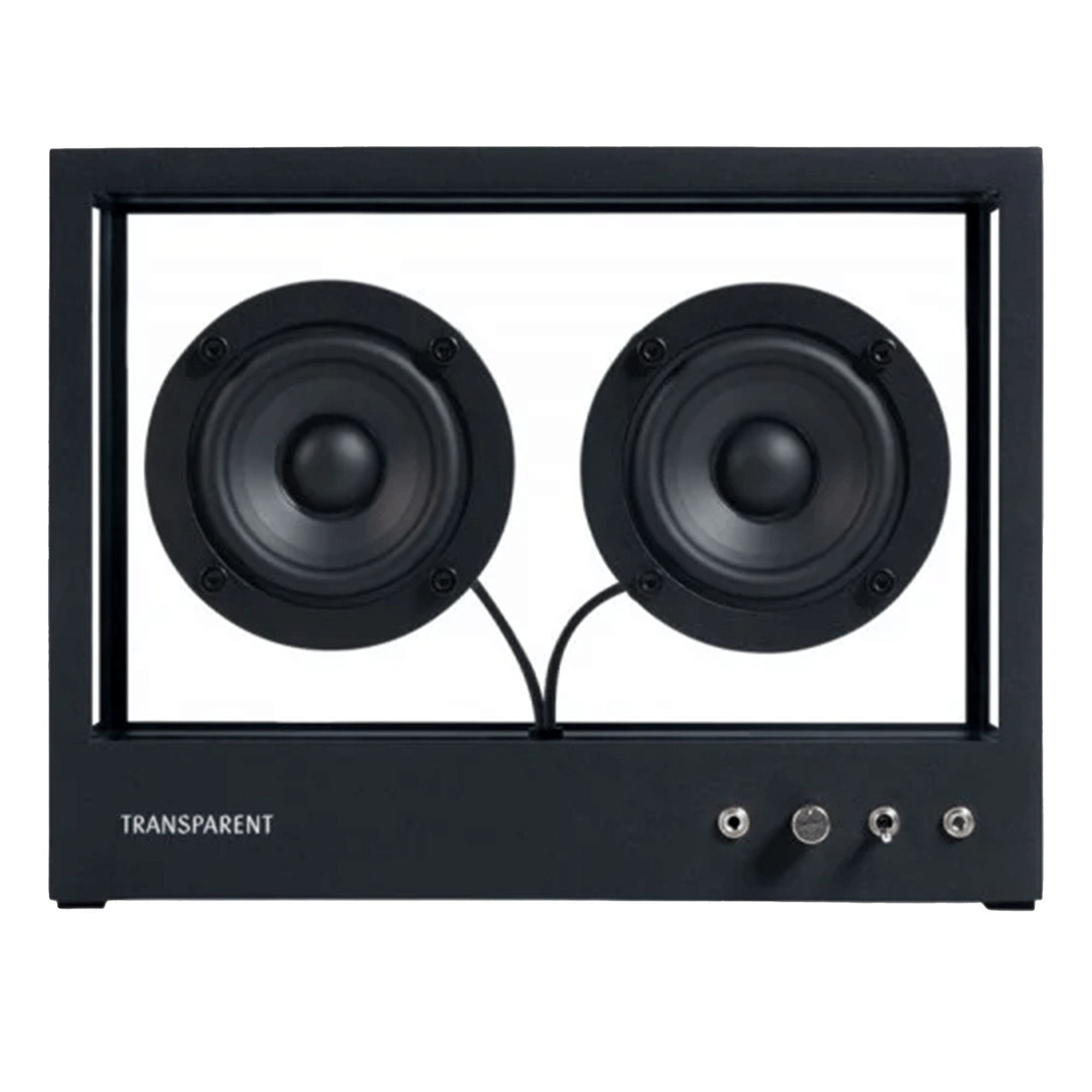 Transparent Black Speaker 8