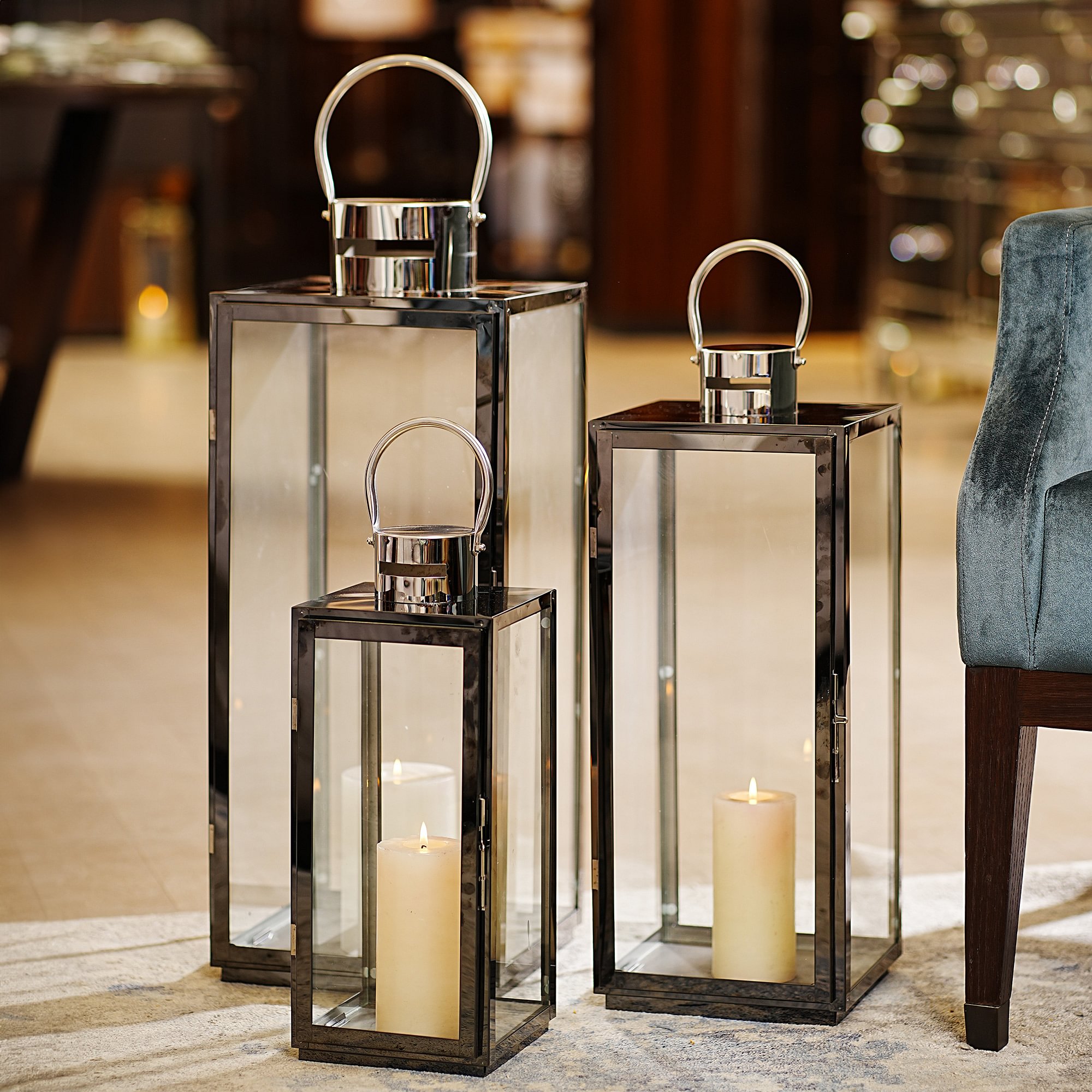 Chelsea Lantern H40.5 Cm