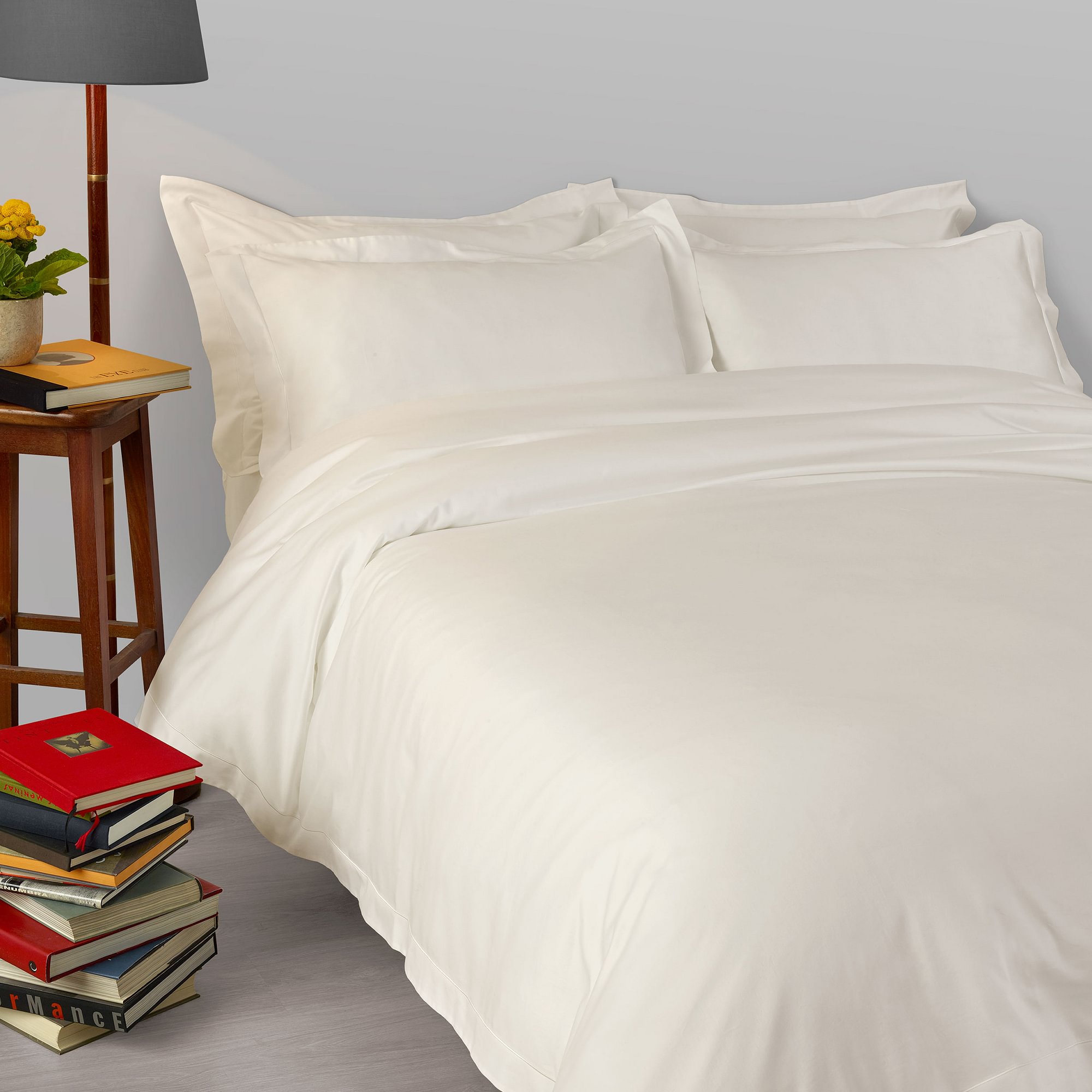 SUAVE FLAT SHEET CREAM 430TC