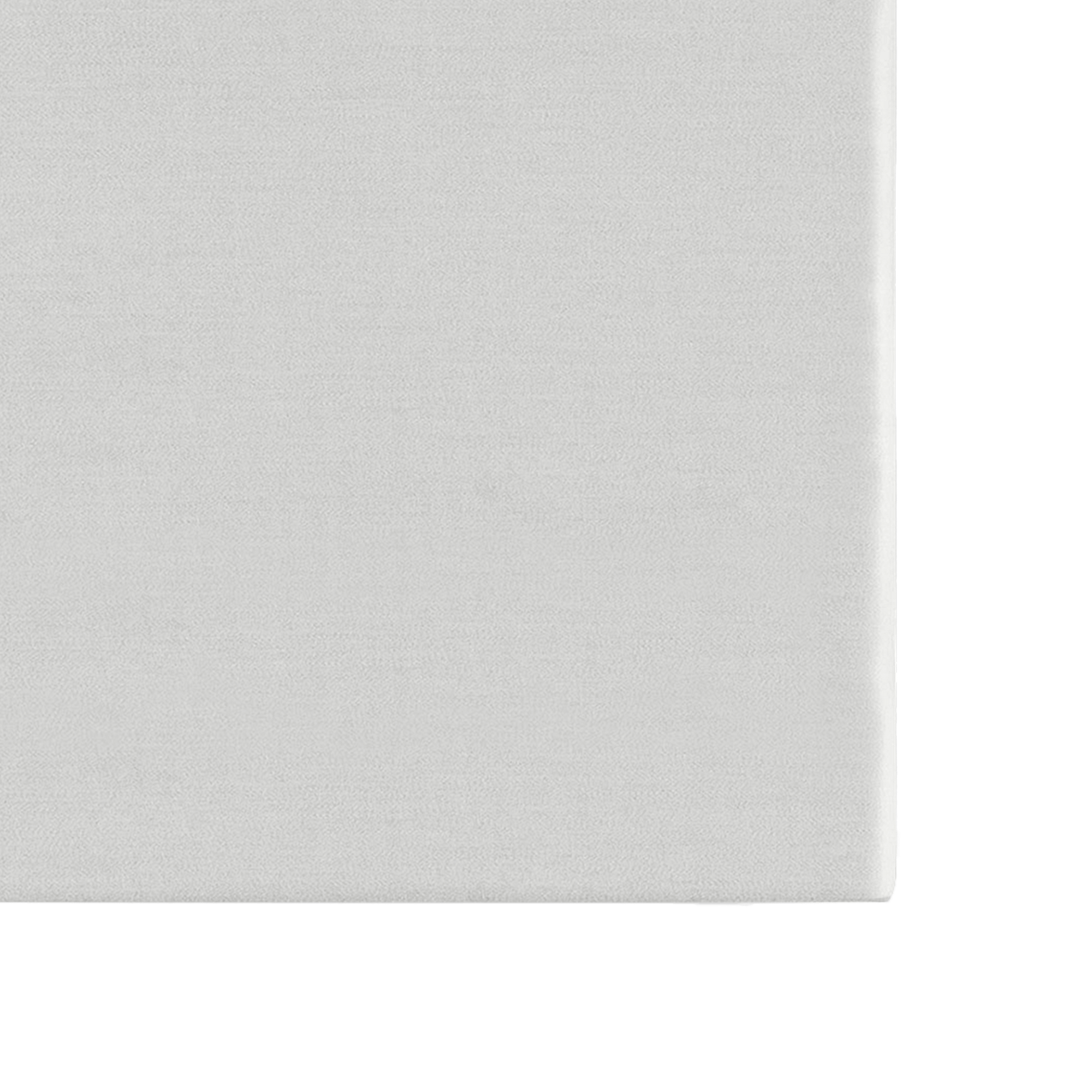 SUAVE FITTED SHEET COOL GREY 430TC