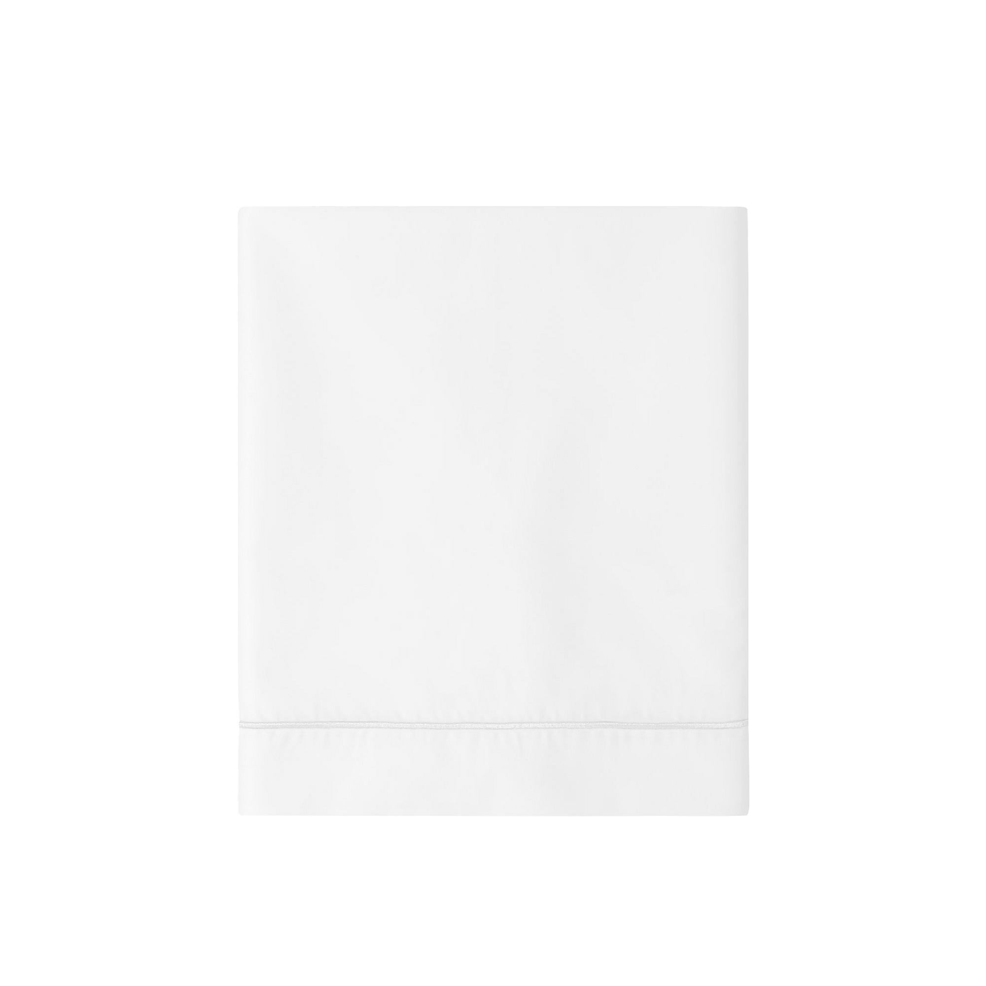 DALIA FLAT SHEET WHITE 800TC