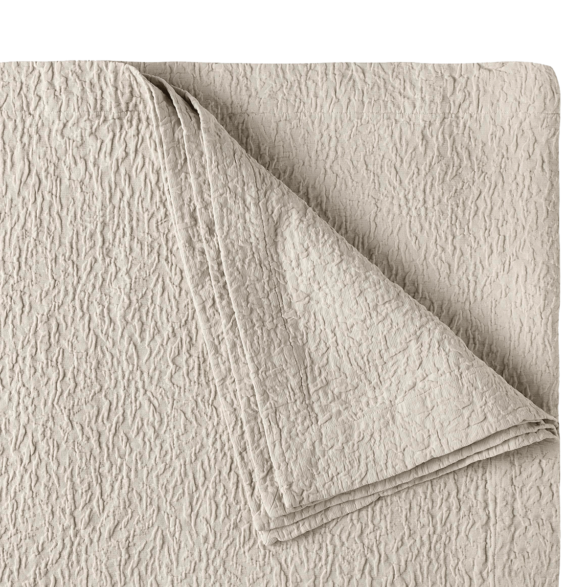 TAMARA BEDSPREAD SAND 100% COTTON