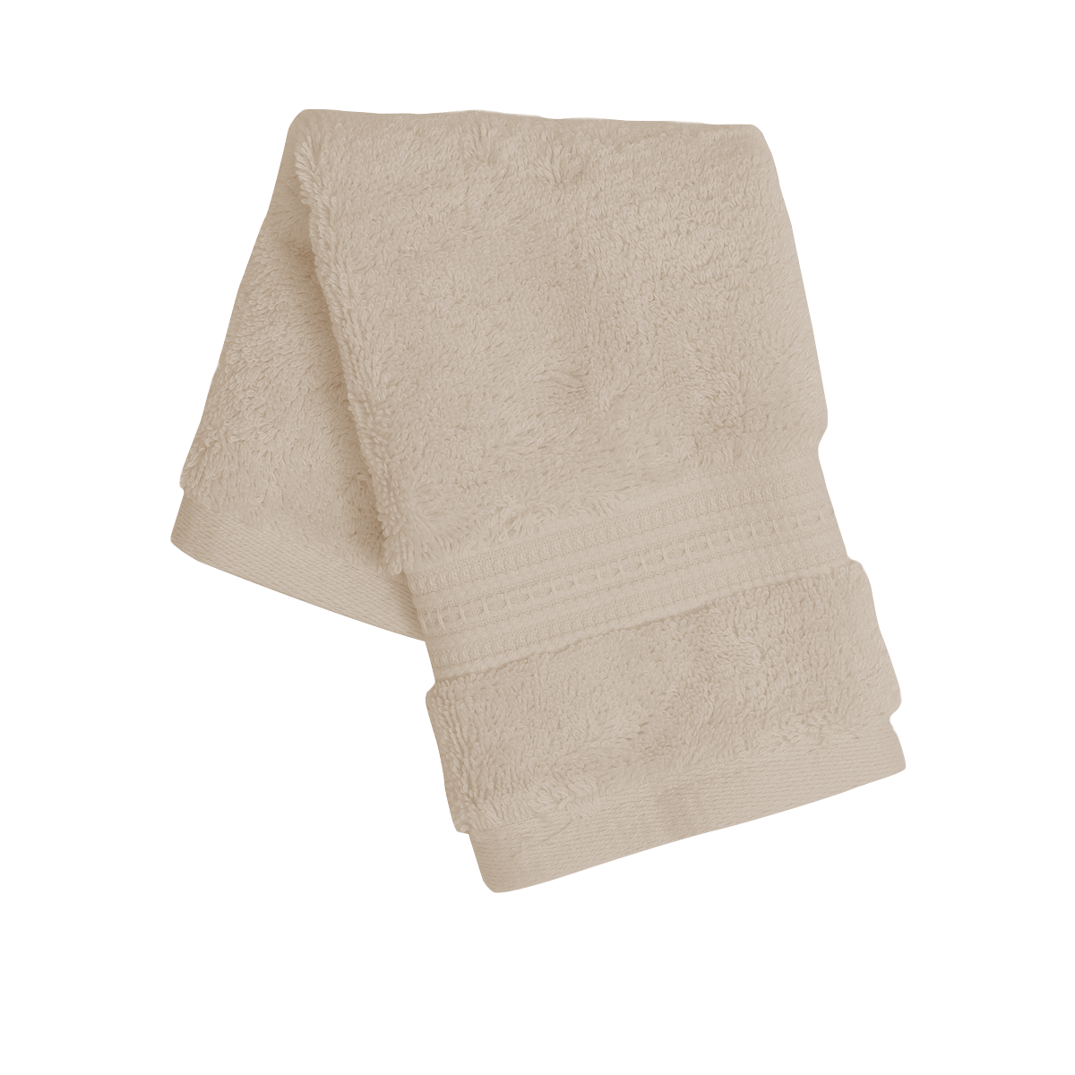 Egyptian Face Towel Ivory