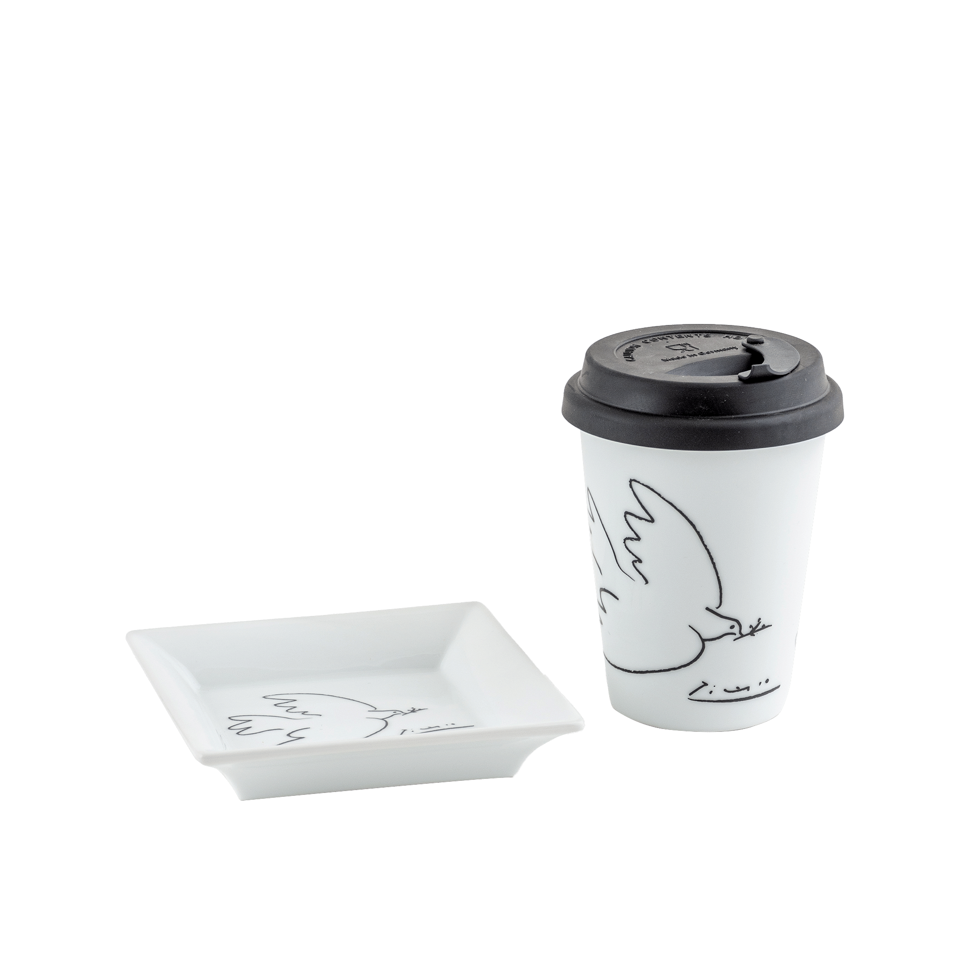 Picasso U La Colombe De La Paix Coffee To Go Mug