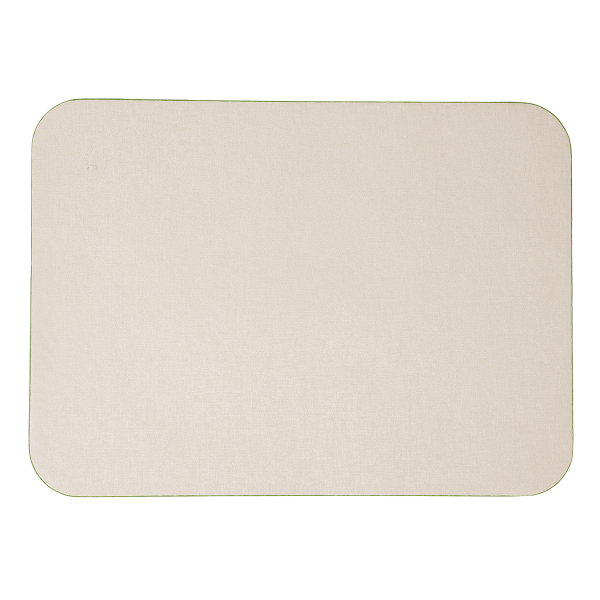 Victoria Reversible Placemat With Round Corners Green Paint