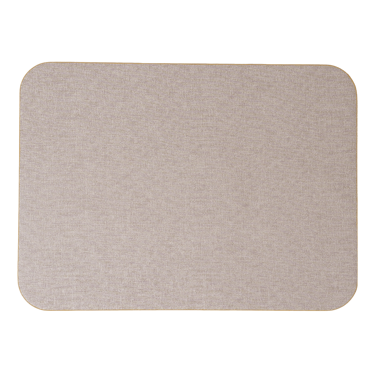 Victoria Reversible Placemat With Round Corners Gold Paint