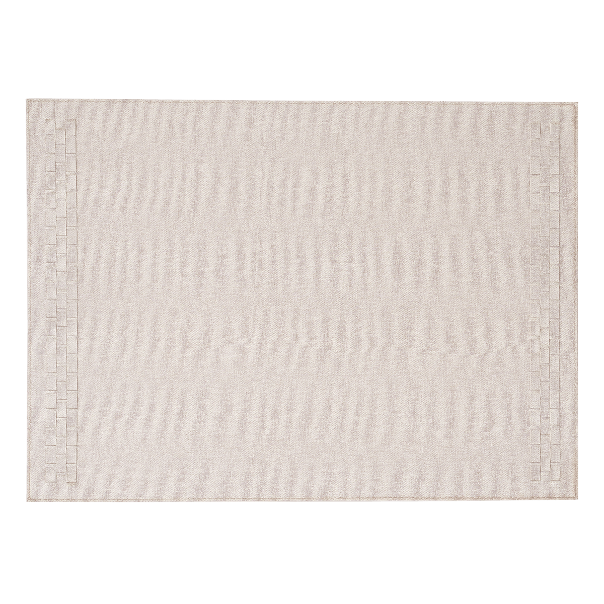 Victoria Rectangle Placemat With Brick Design Milky