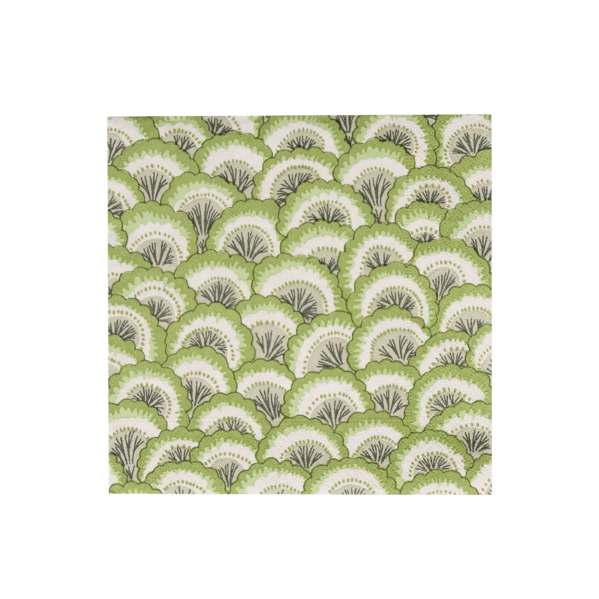 Pontchartrain Scallop Lunch Napkin
 Green