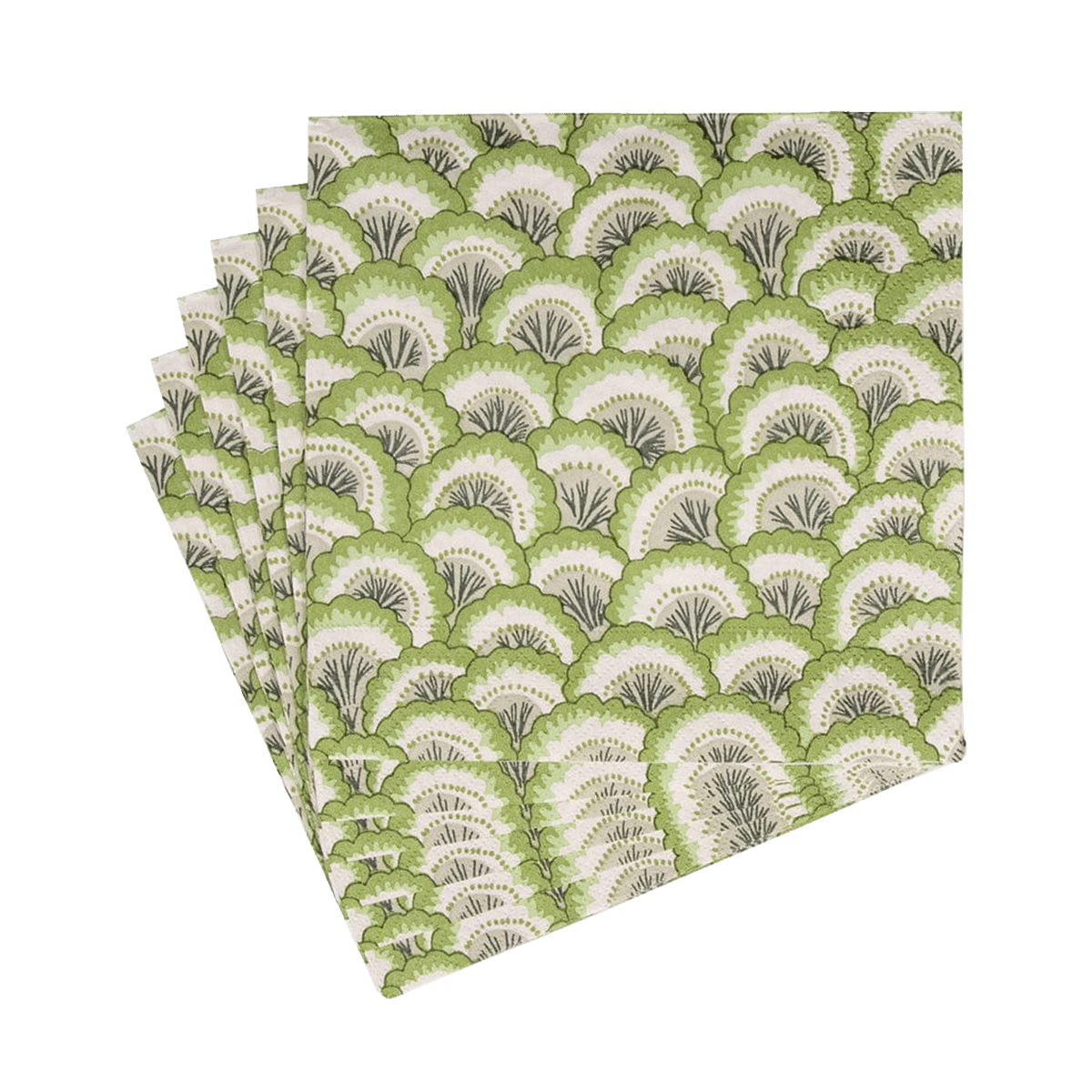 Pontchartrain Scallop Lunch Napkin
 Green