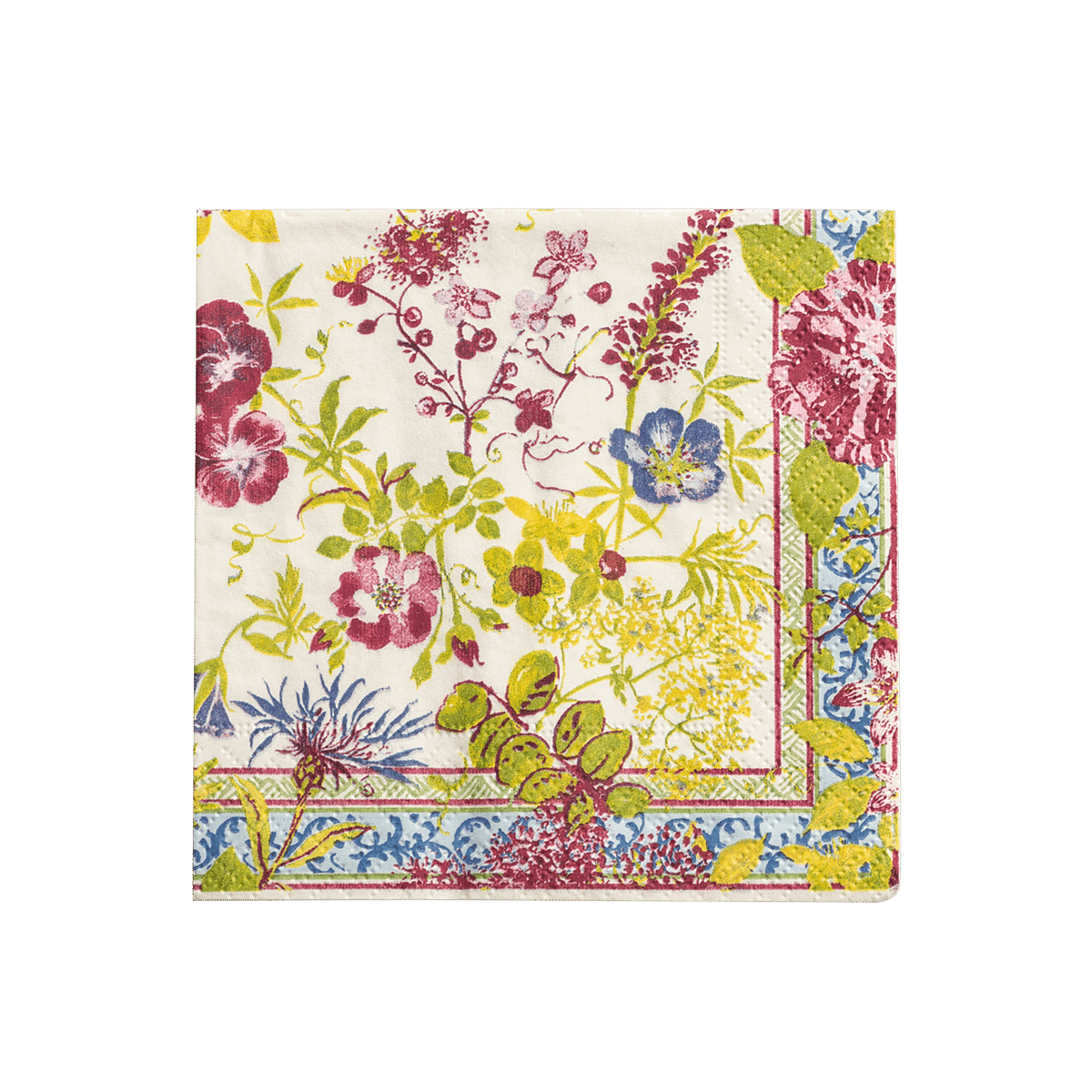 Napkin-Millefleurs Multicolor Lunch