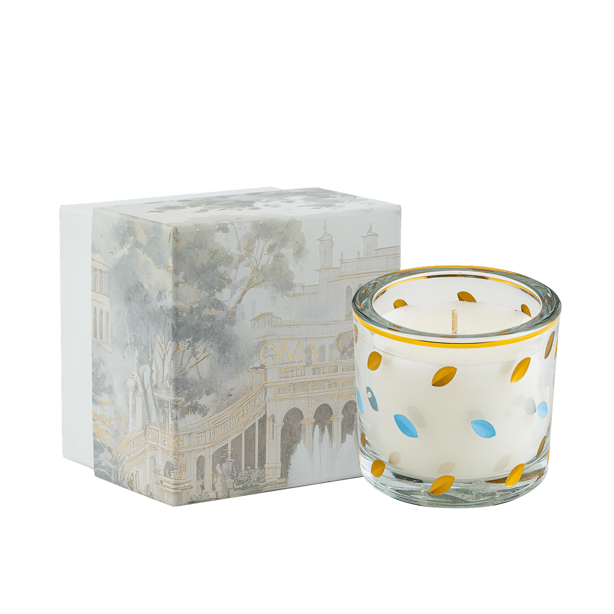 Aquaflora Scented Candle Blue