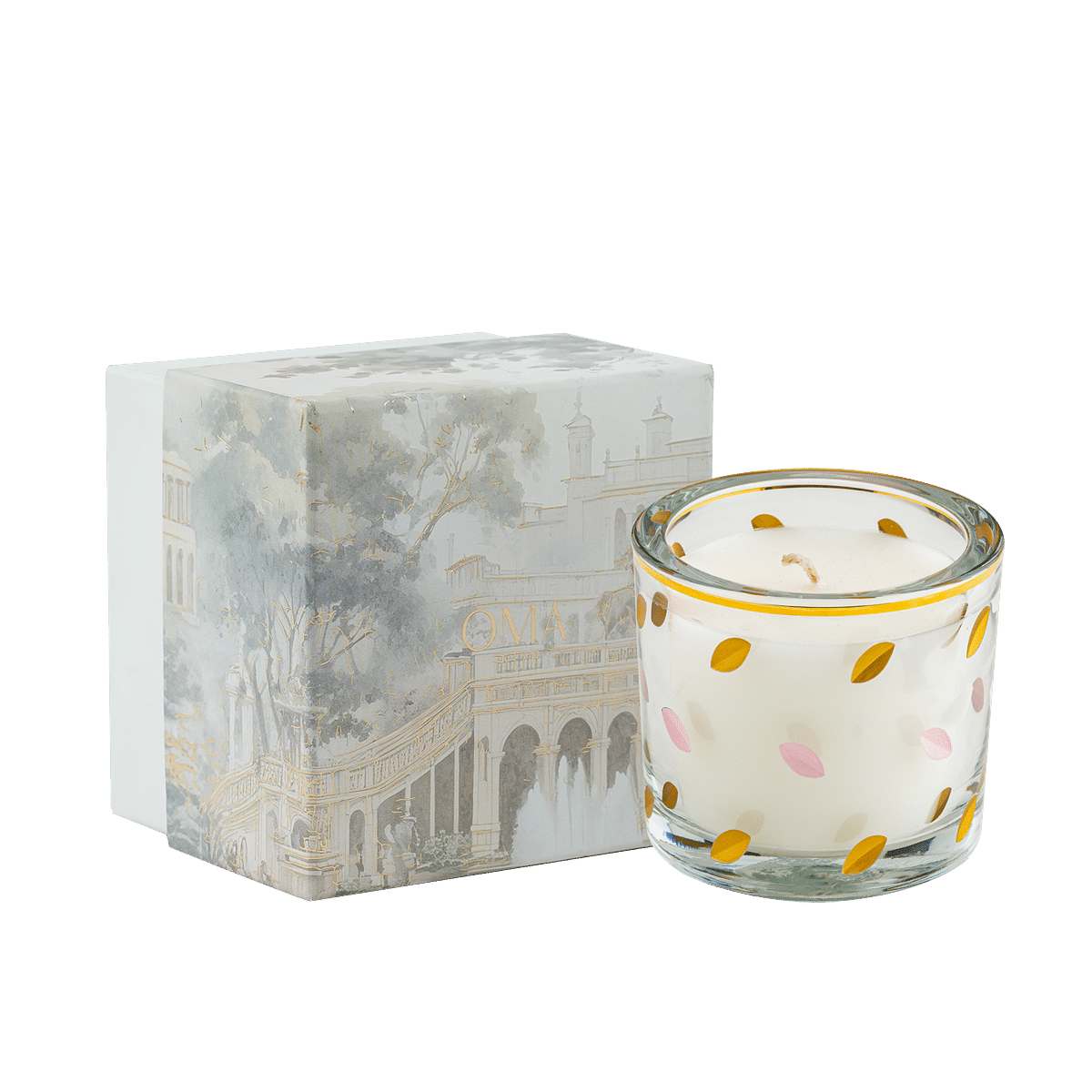 Aquaflora Scented Candle Pink