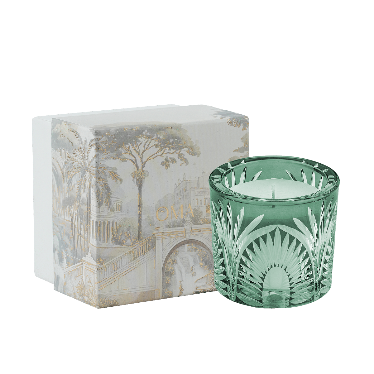 Glostra Scented Candle Green