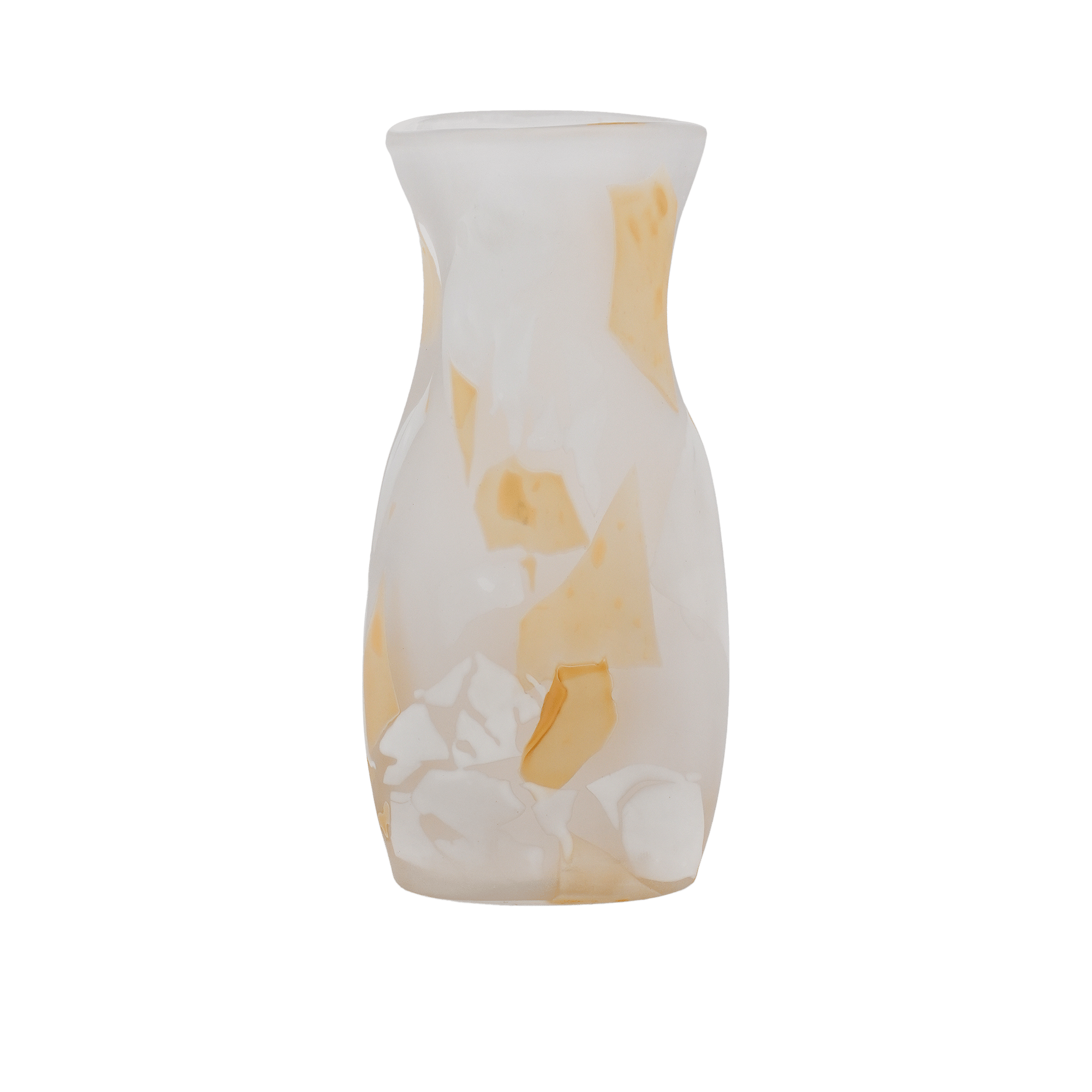 Glacis vase 35 cm Amber