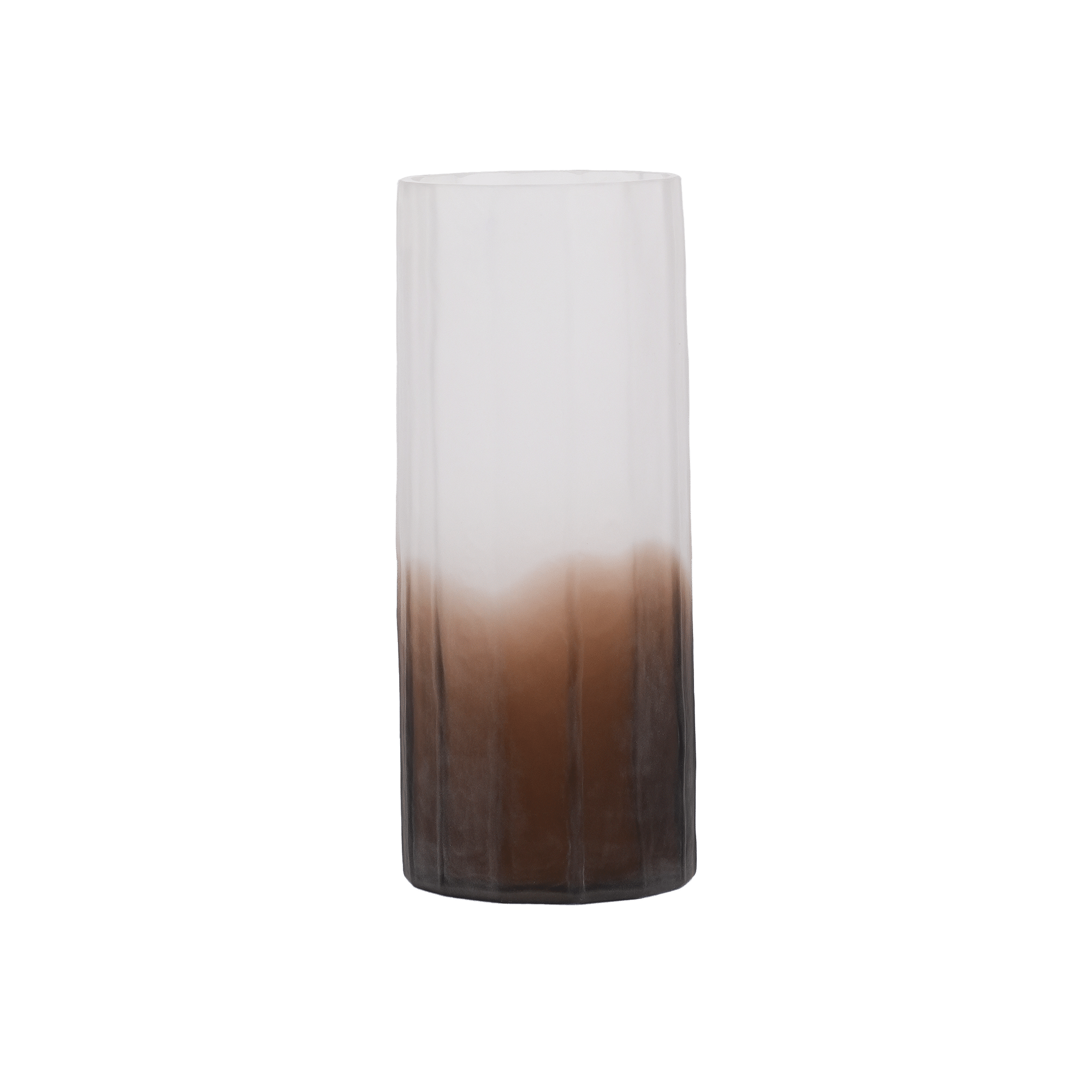 Cryolite vase Brown