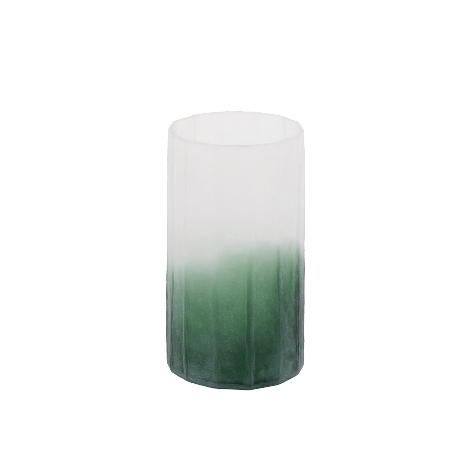 Cryolite vase Green