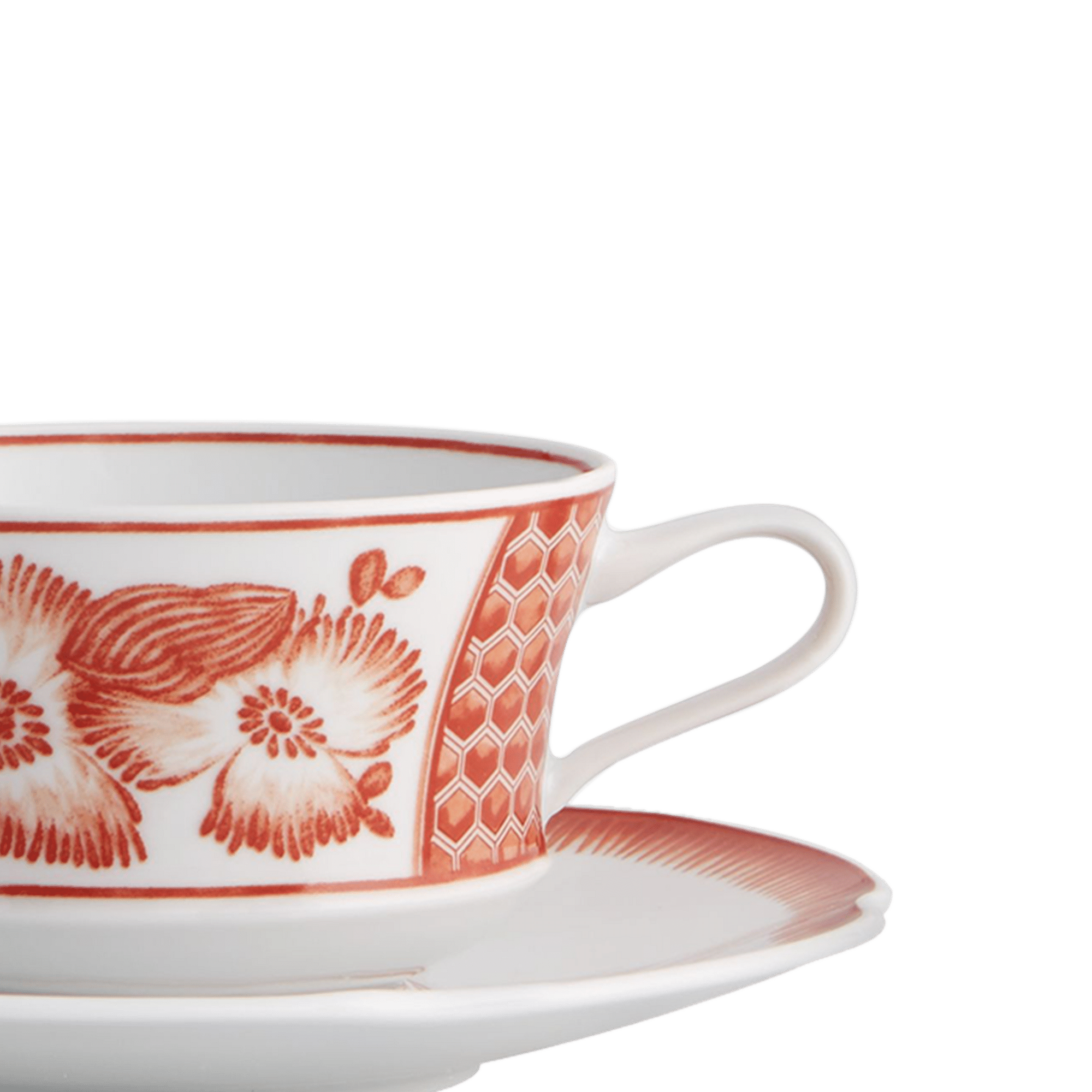 Coralina Tea Cup and Saucer