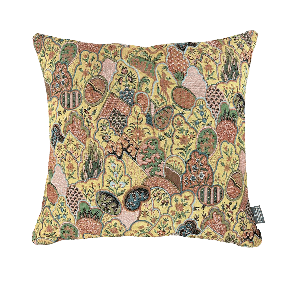 Chinese mosaic cushion cover