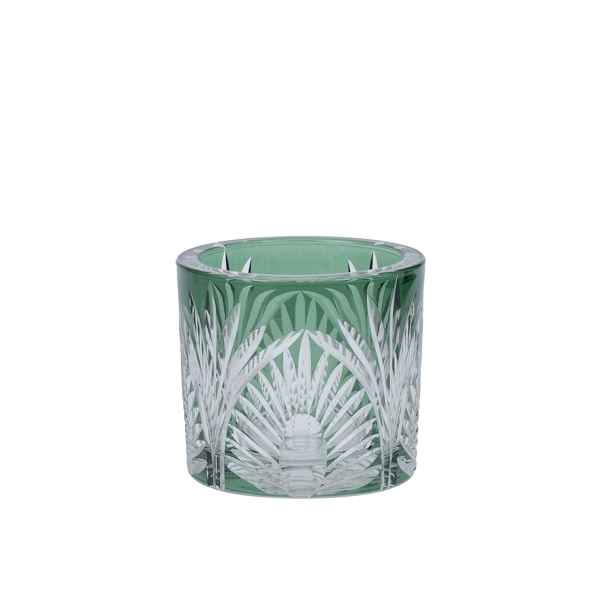 Glostra T-Light Holder  Green
