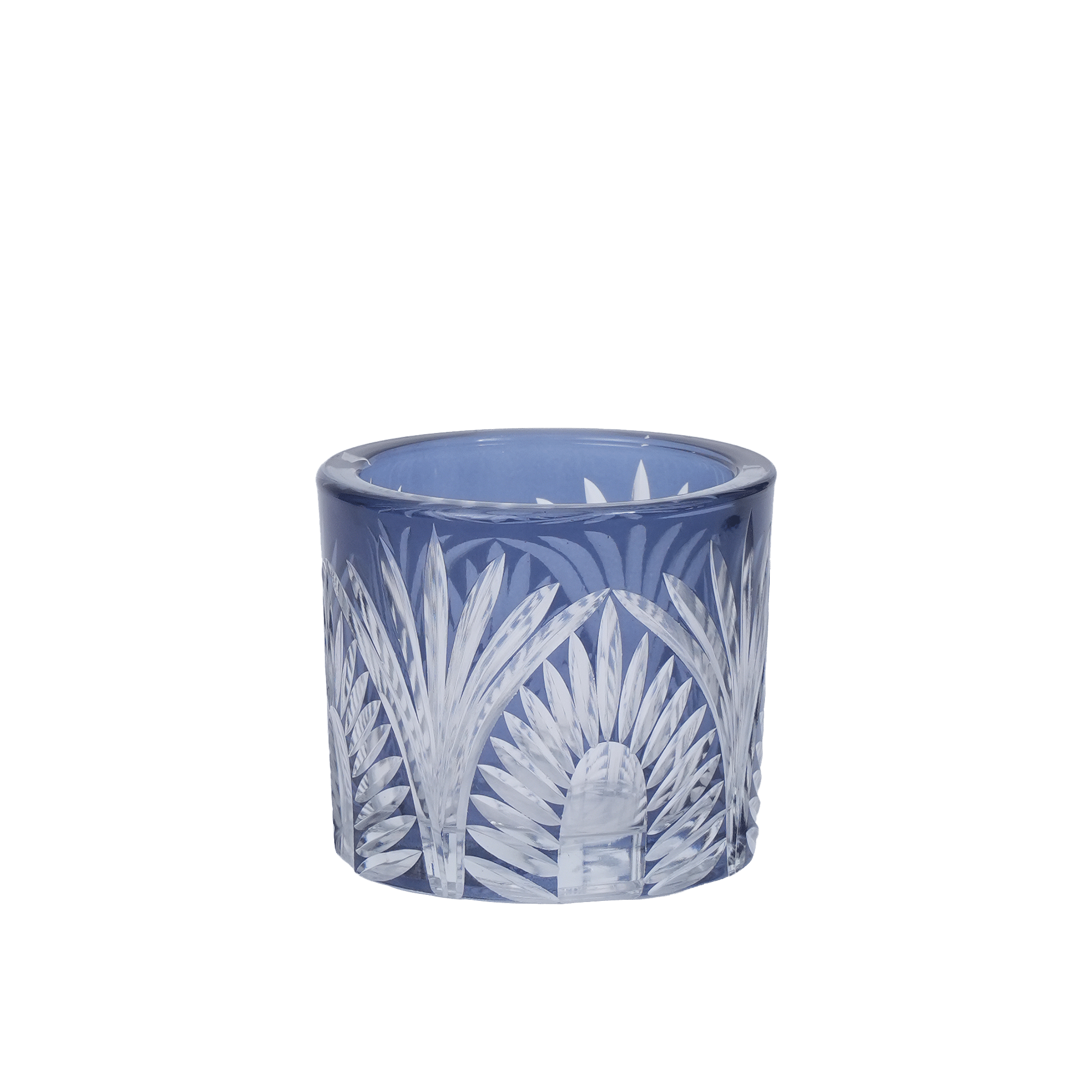 Glostra T-Light Holder  Blue