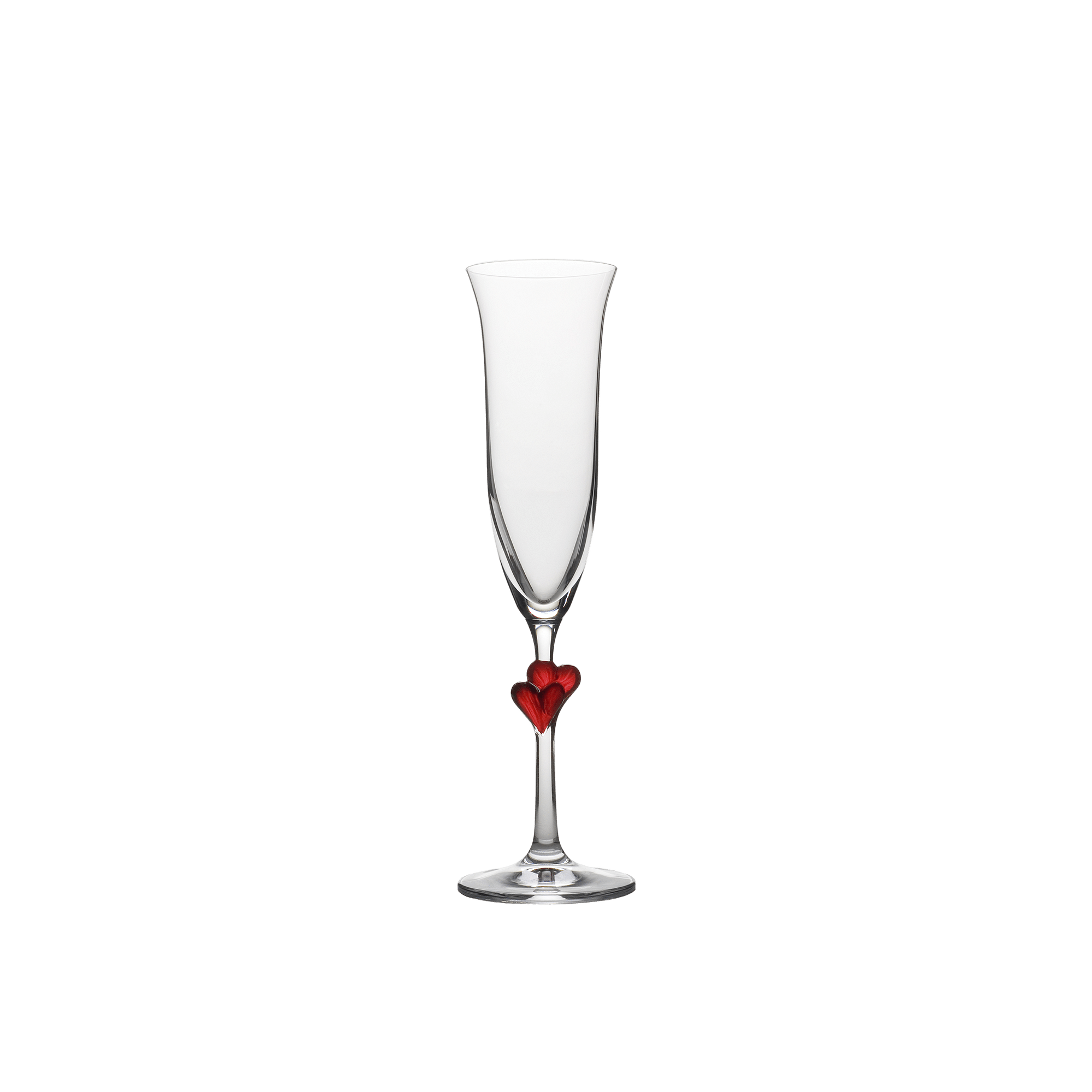 L'amour Champagne Flute Red