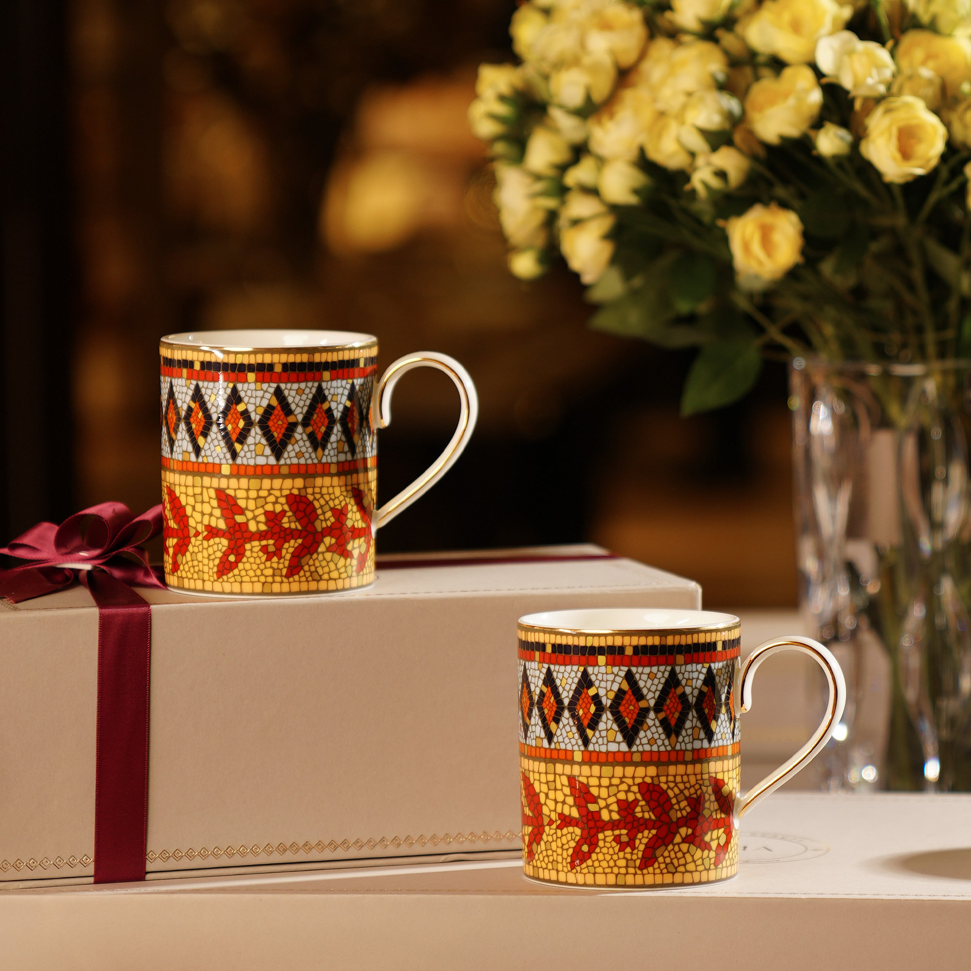 Tuscany Mug S/2